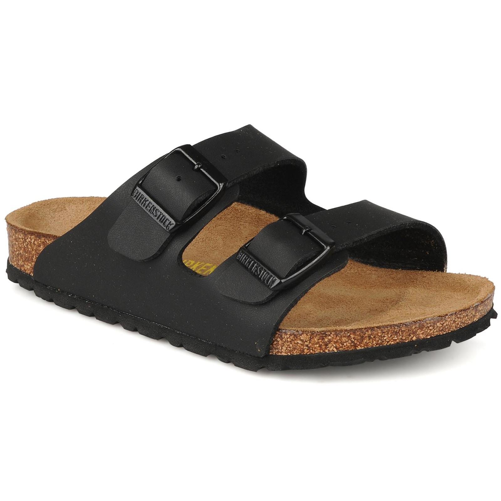 Birkenstock Arizona Birko-Flor Unisex Sandals#color_black