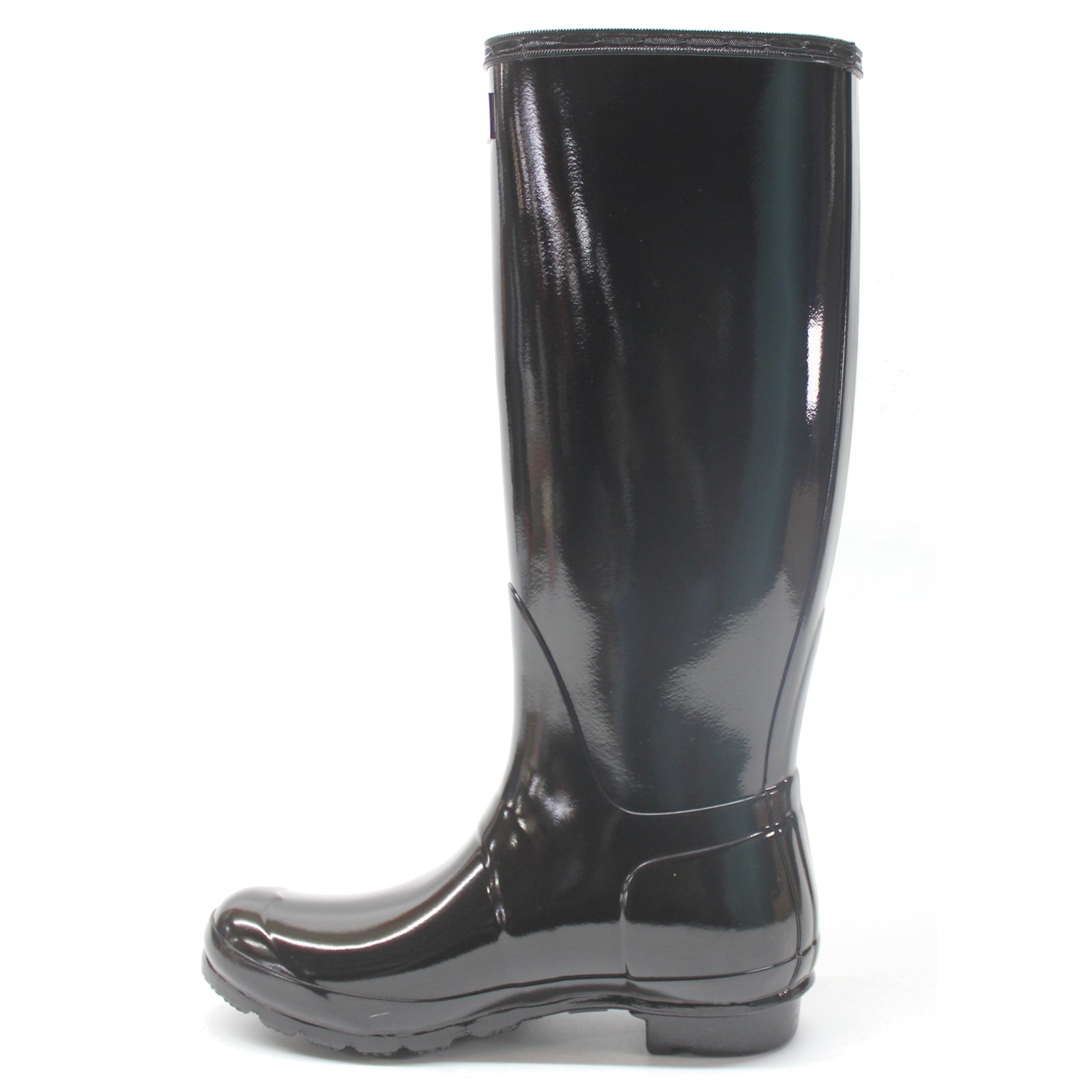 Hunter Original Tall Gloss WFT1000RGL BLK Womens Boots Black - 5 UK - 7 US - 38 EU#color_black