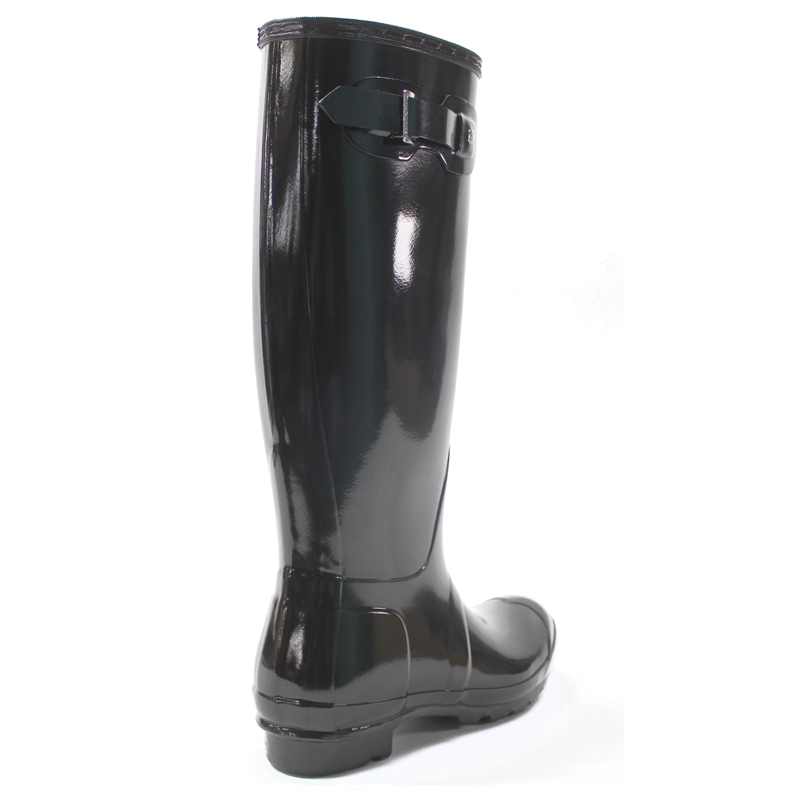 Hunter Original Tall Gloss WFT1000RGL BLK Womens Boots Black - 5 UK - 7 US - 38 EU#color_black