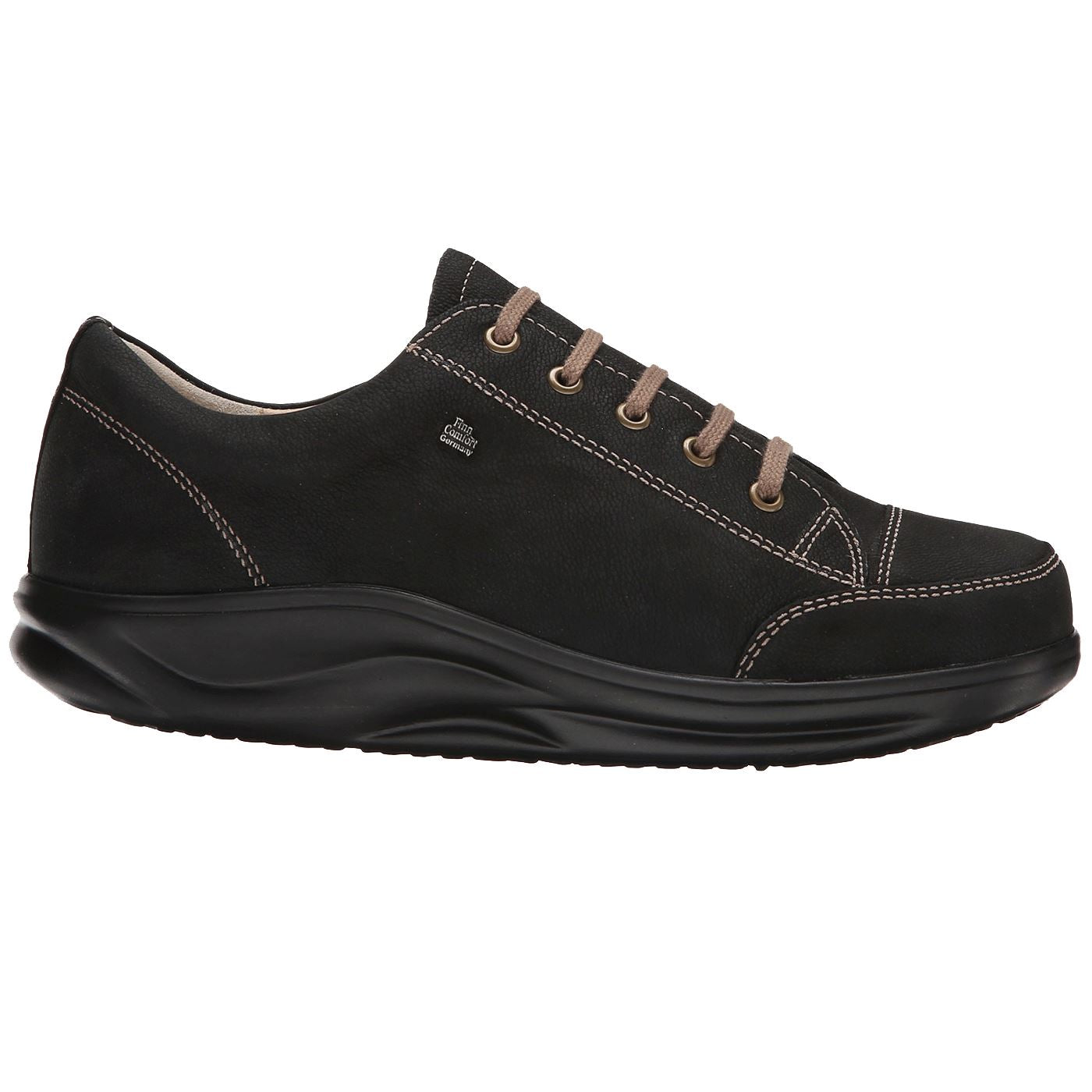 Finn Comfort 2911 Ikebukuro 2911-307099 Womens Shoes Black - 5#color_black