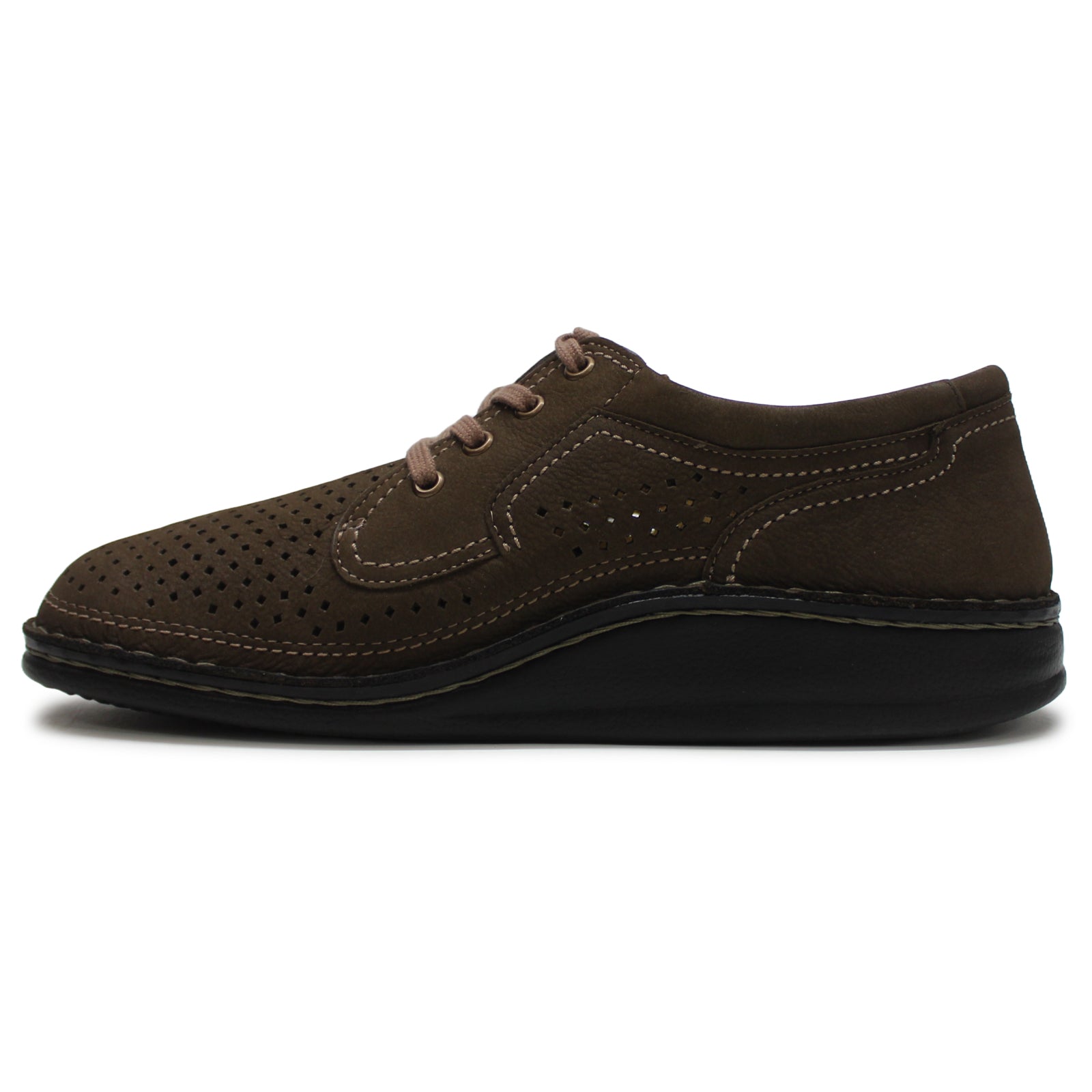 Finn Comfort Baden Leather Men's Shoes#color_brown