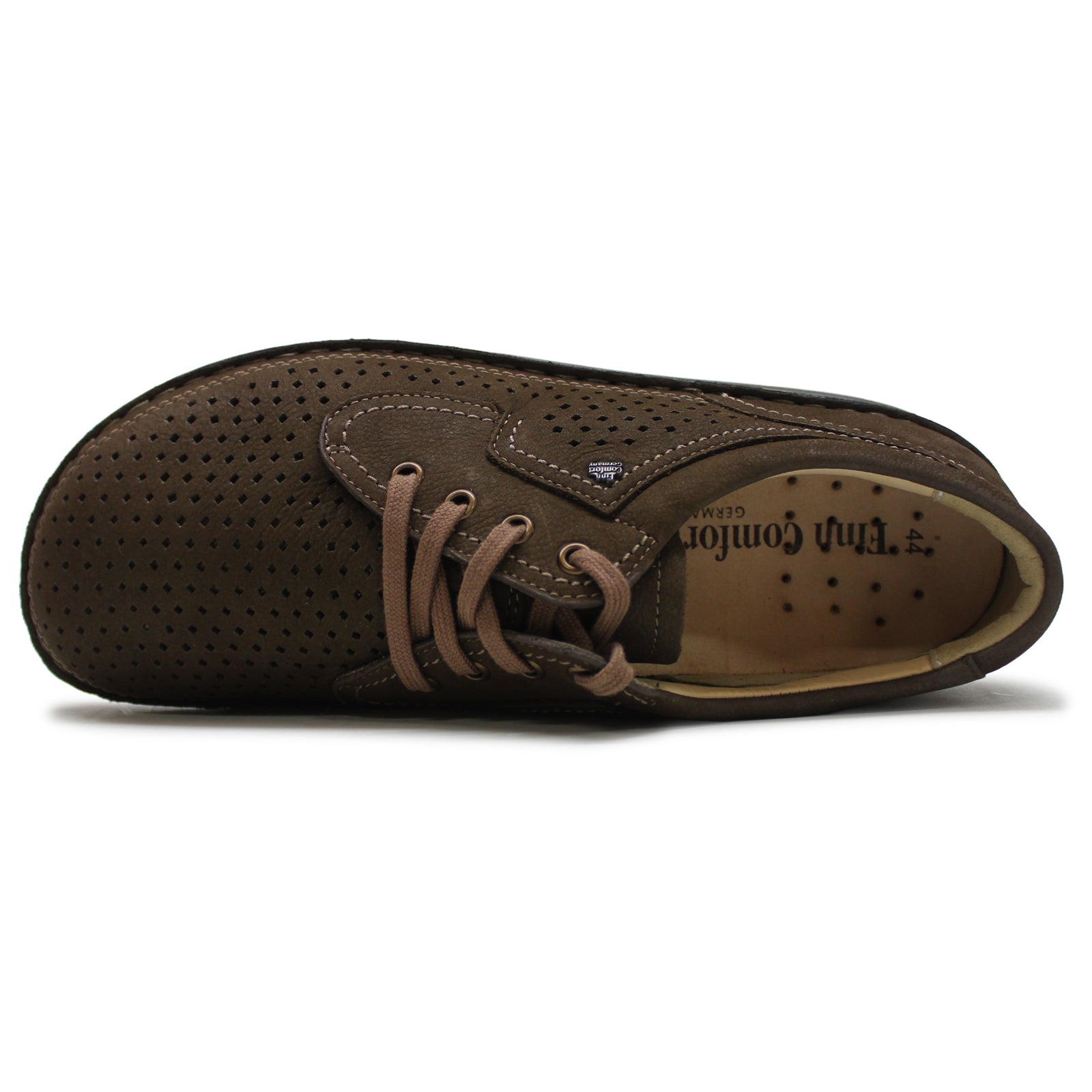 Finn Comfort Baden Leather Men's Shoes#color_brown