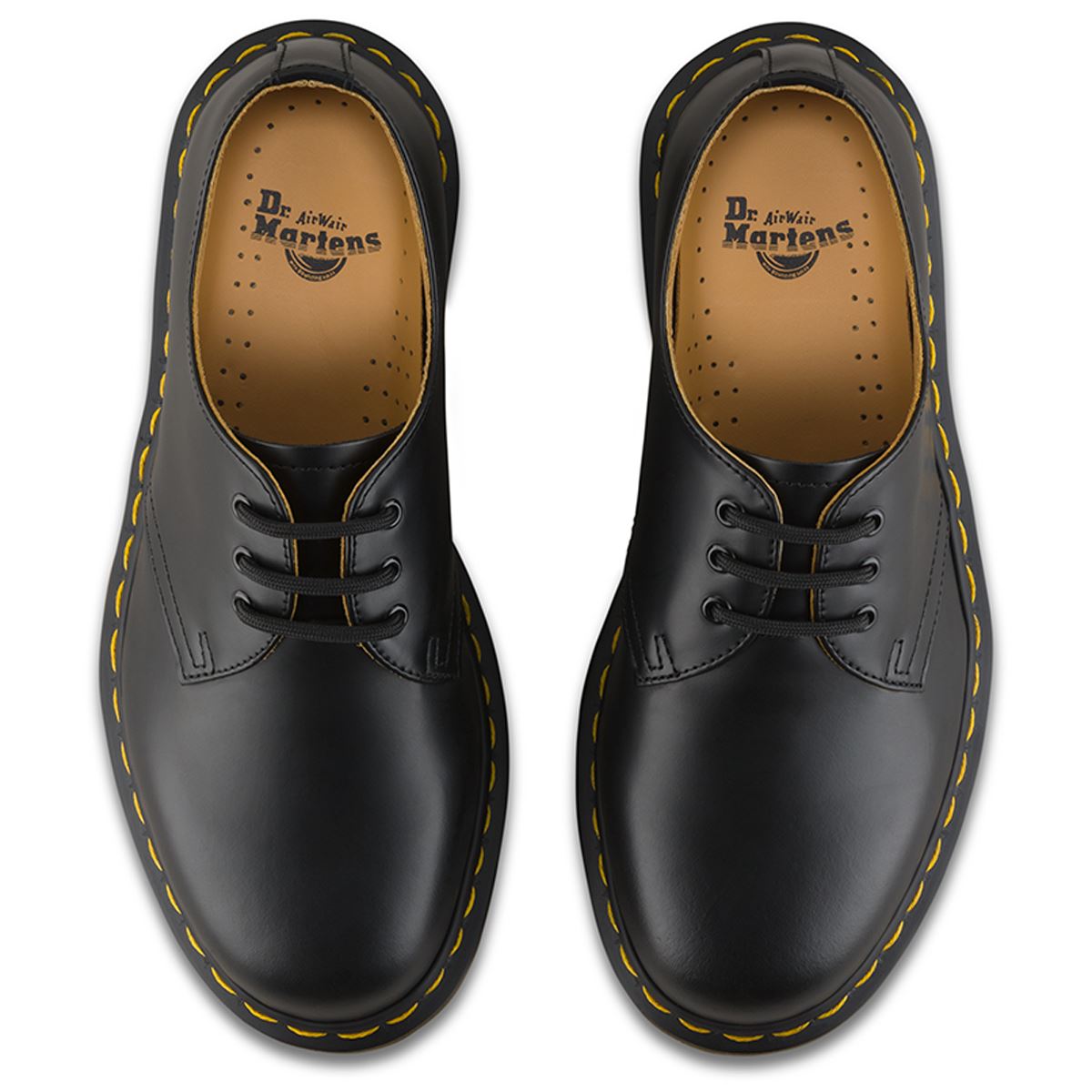 Dr. Martens 1461 Smooth Leather Unisex Oxford Shoes#color_black