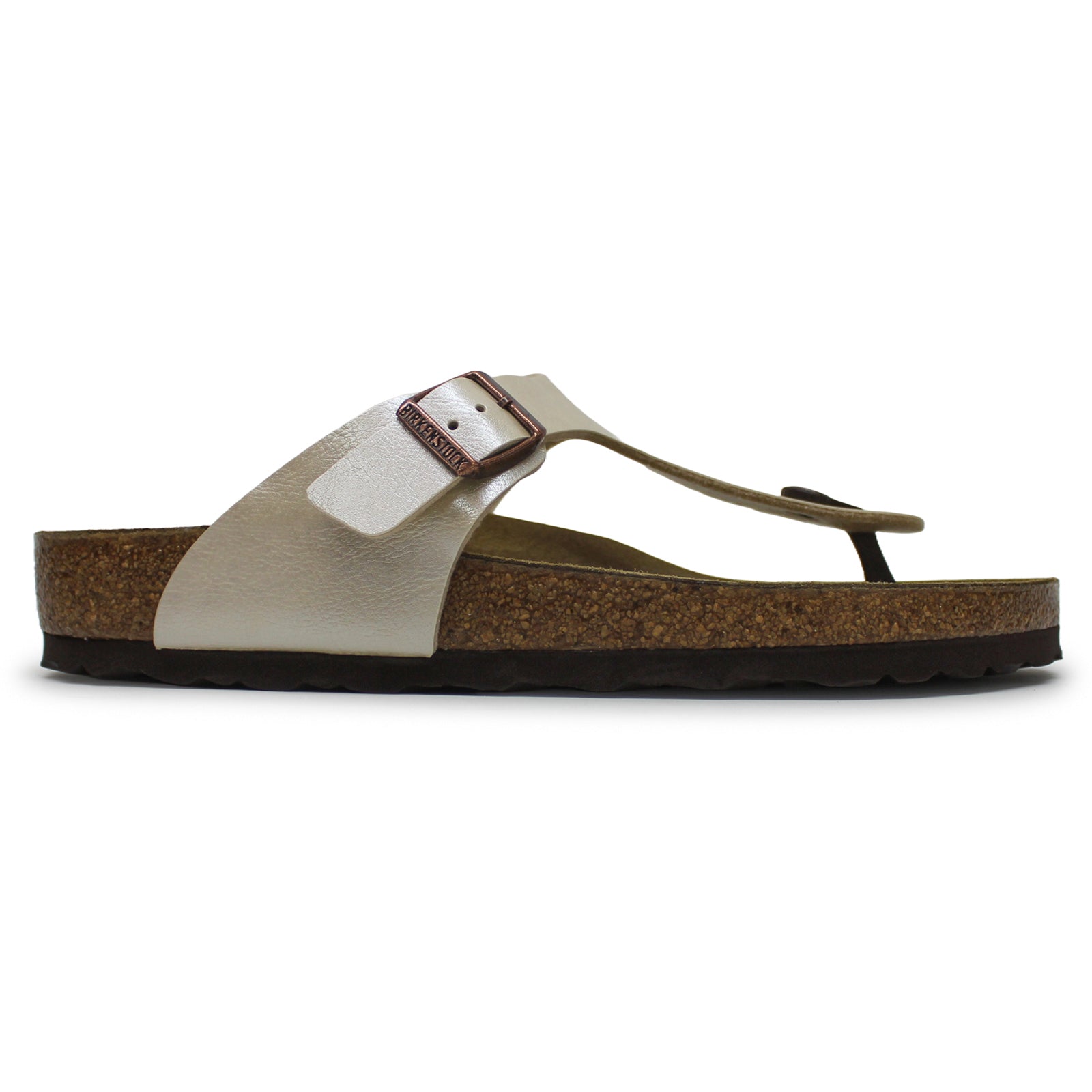 Birkenstock Gizeh White Womens Sandals#color_white