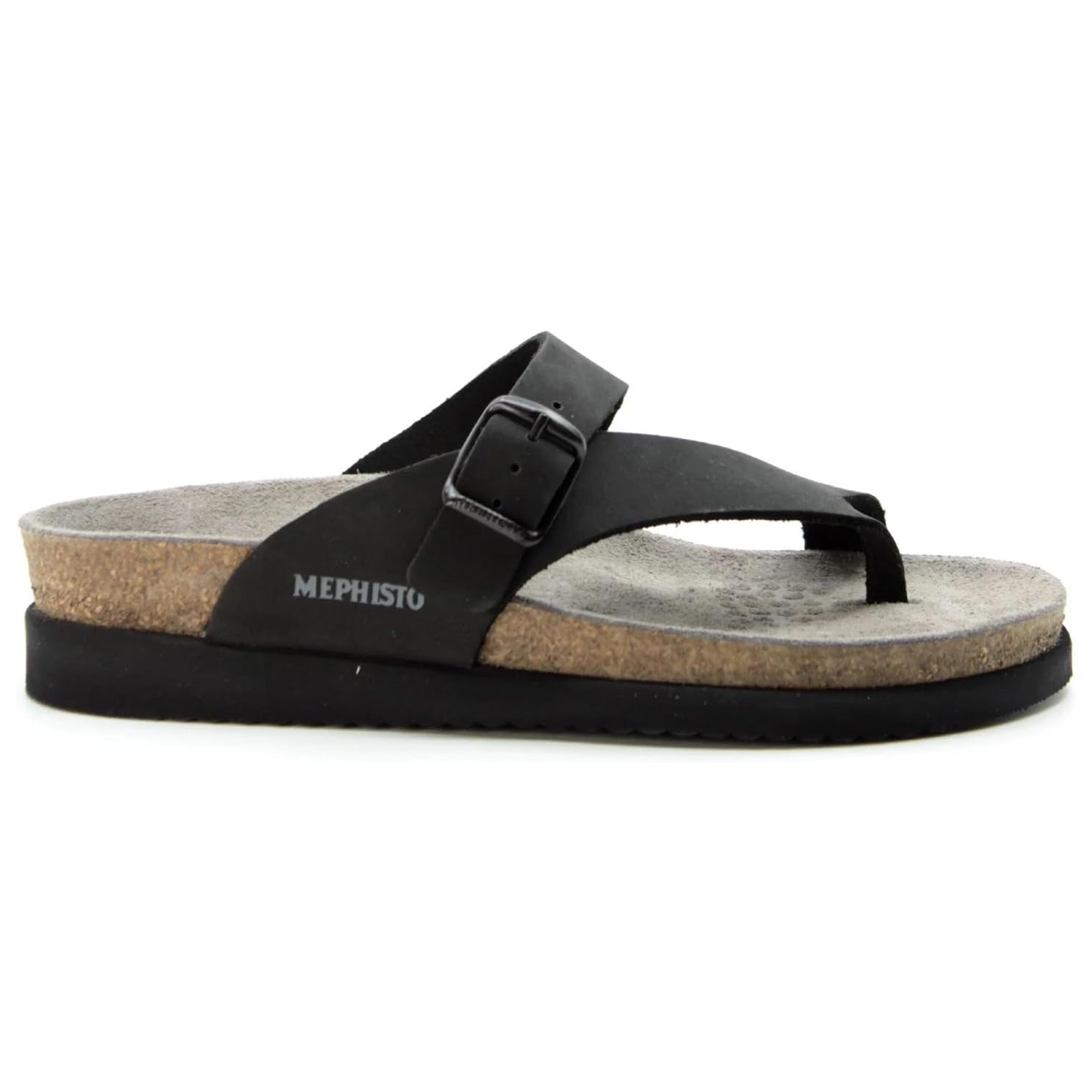 Mephisto Helen Black Womens Sandals#color_black