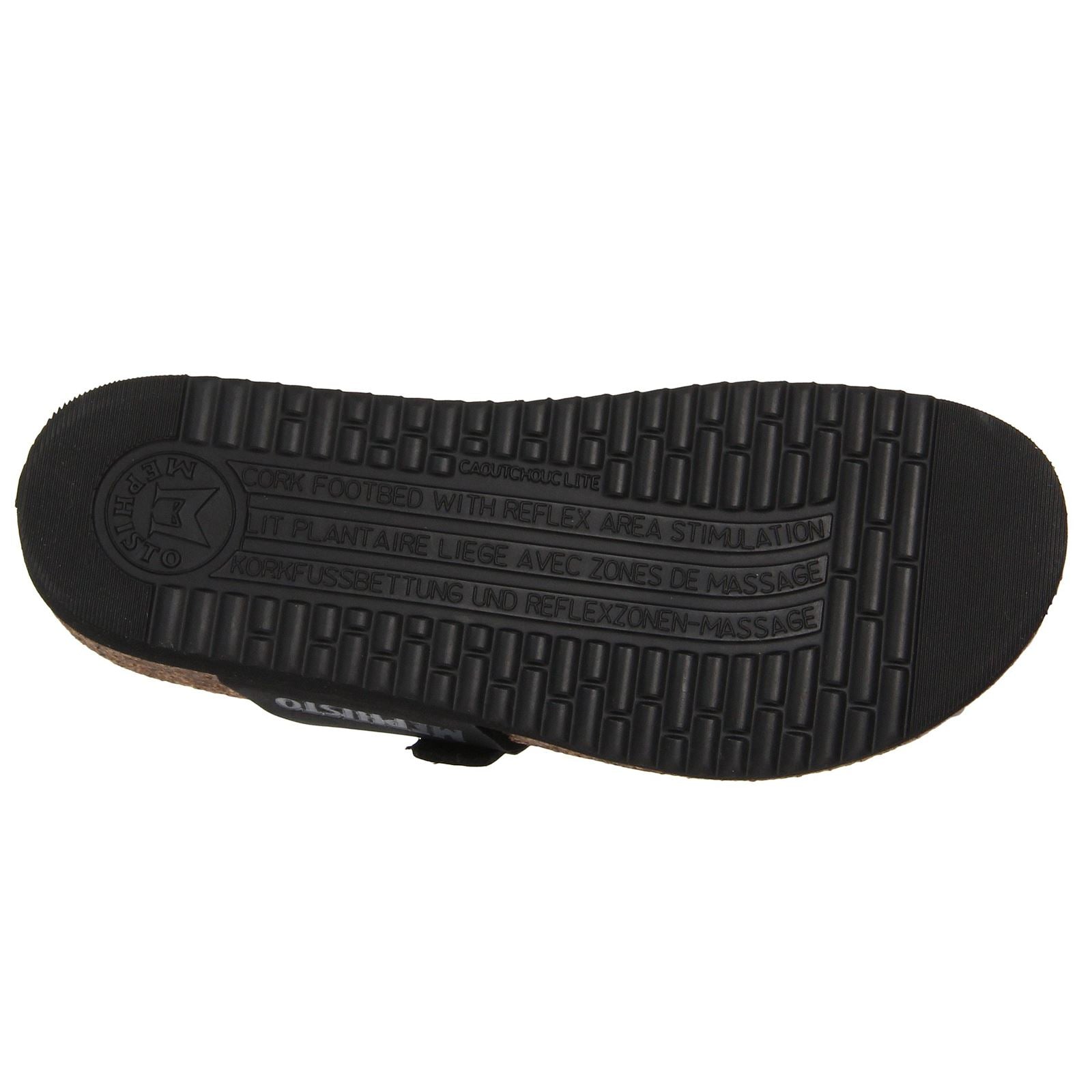 Mephisto Helen Black Womens Sandals#color_black