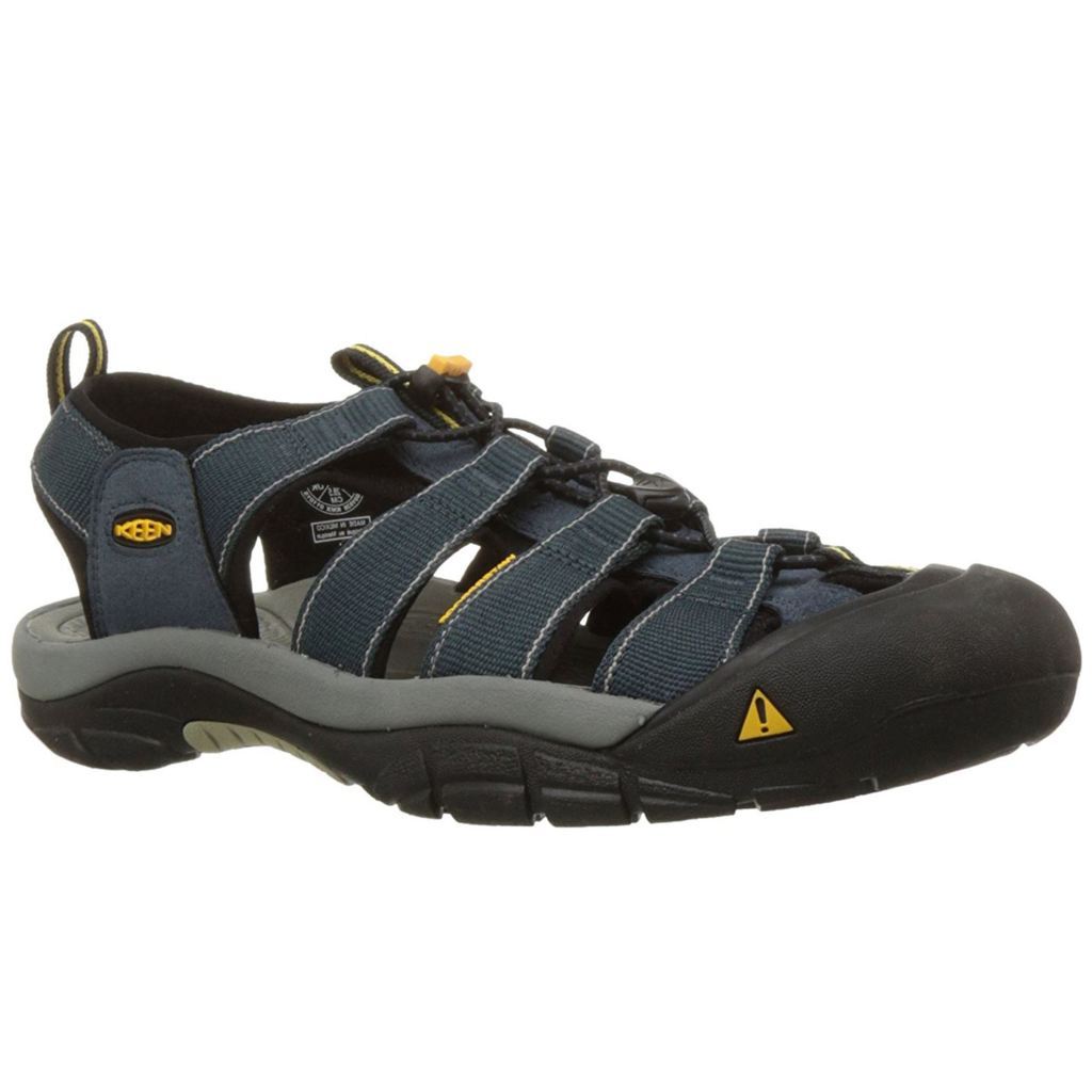 Keen Newport H2 Textile Mens Sandals#color_navy medium grey