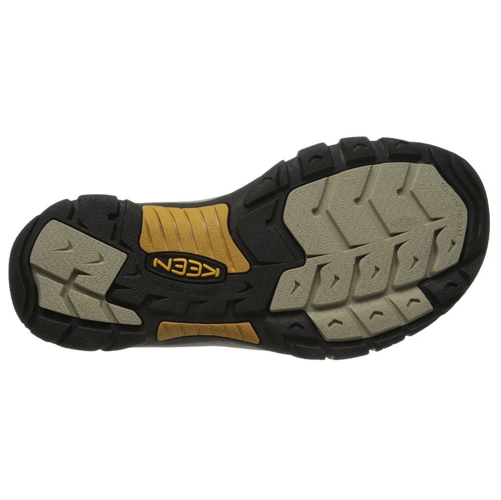 Keen Newport H2 Textile Mens Sandals#color_raven aluminum