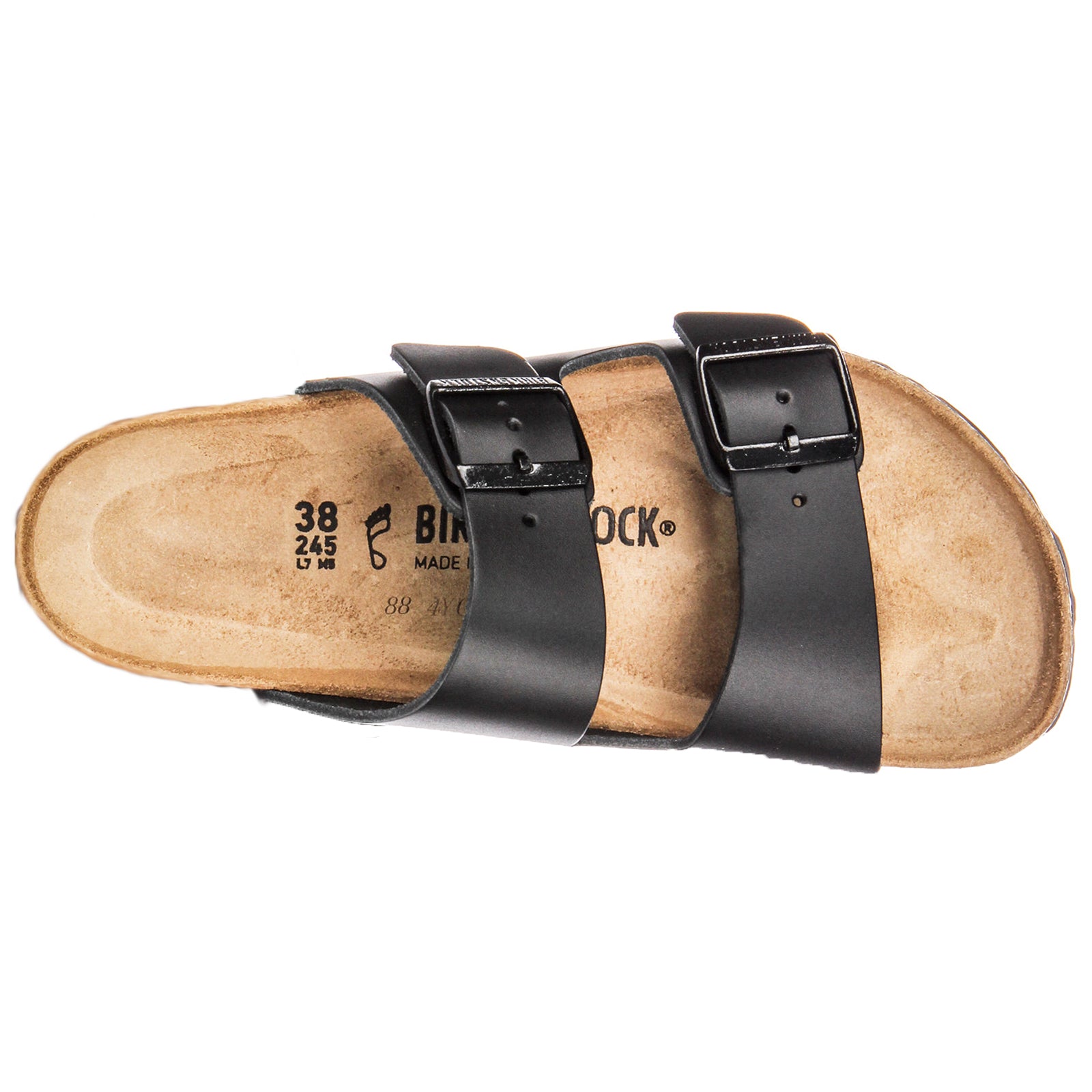 Birkenstock Arizona Black Mens Sandals#color_black