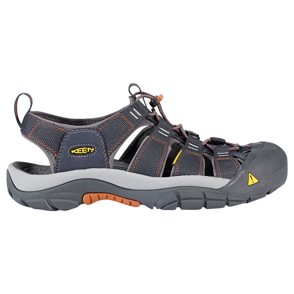 Keen Newport H2 Textile Mens Sandals#color_india ink rust