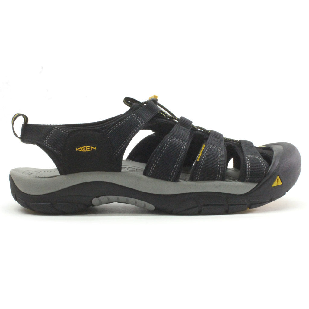 Keen Newport H2 Textile Mens Sandals#color_black