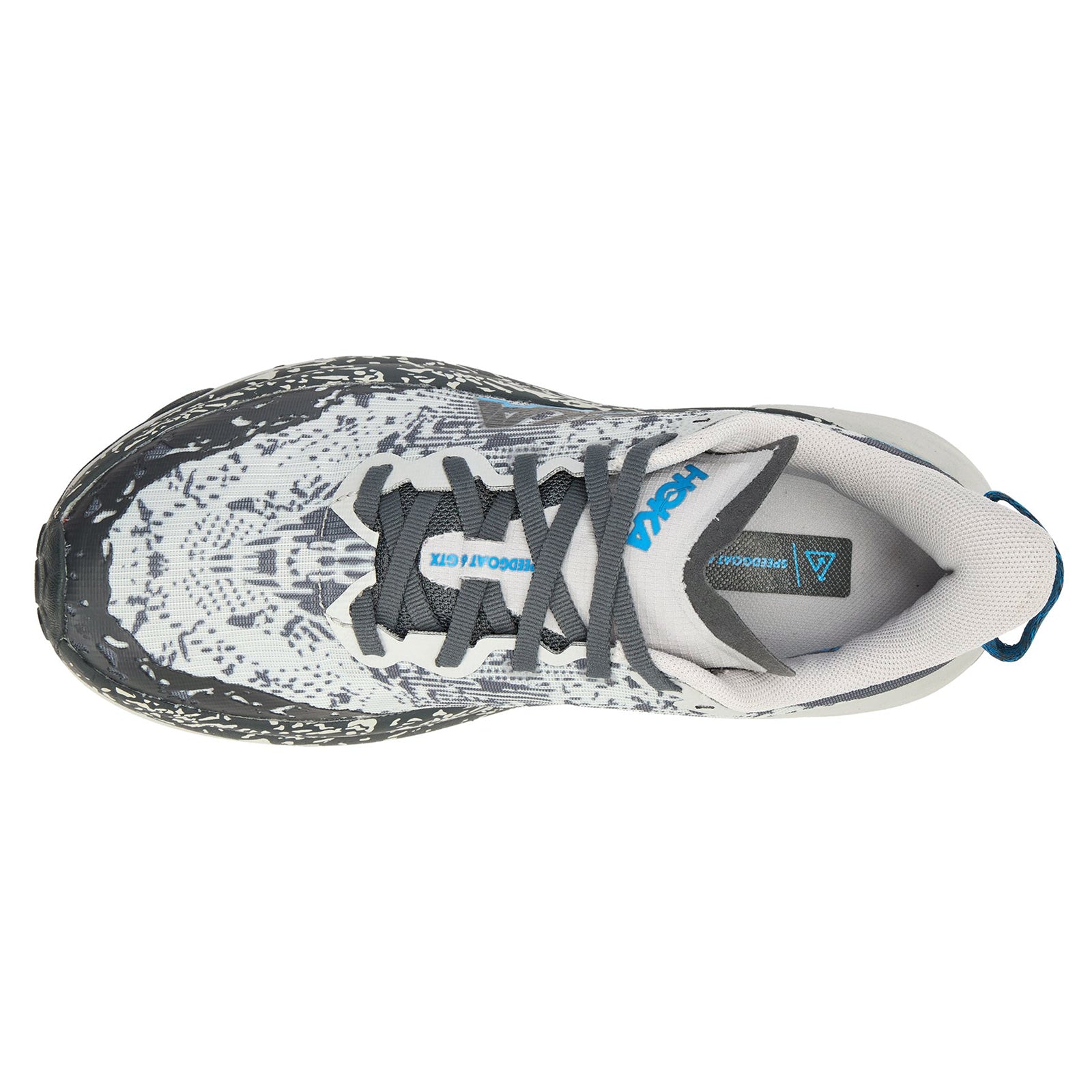 Hoka Speedgoat 6 GTX Textile Mens Trainers#color_stardust outer orbit