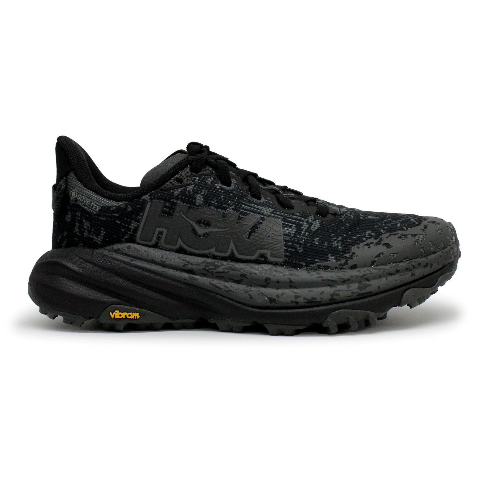 Hoka Speedgoat 6 GTX Textile Womens Trainers#color_black outer orbit