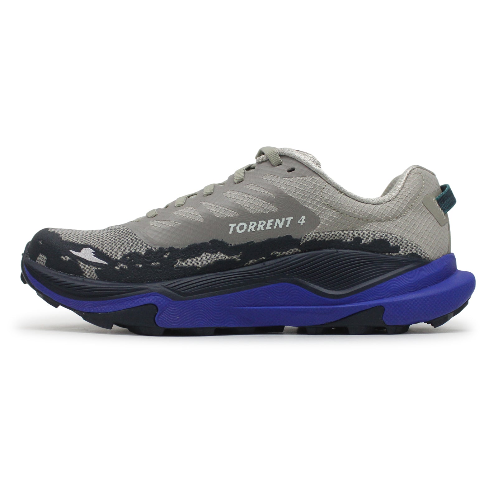 Hoka Torrent 4 Textile Synthetic Mens Trainers#color_farro ultramarine