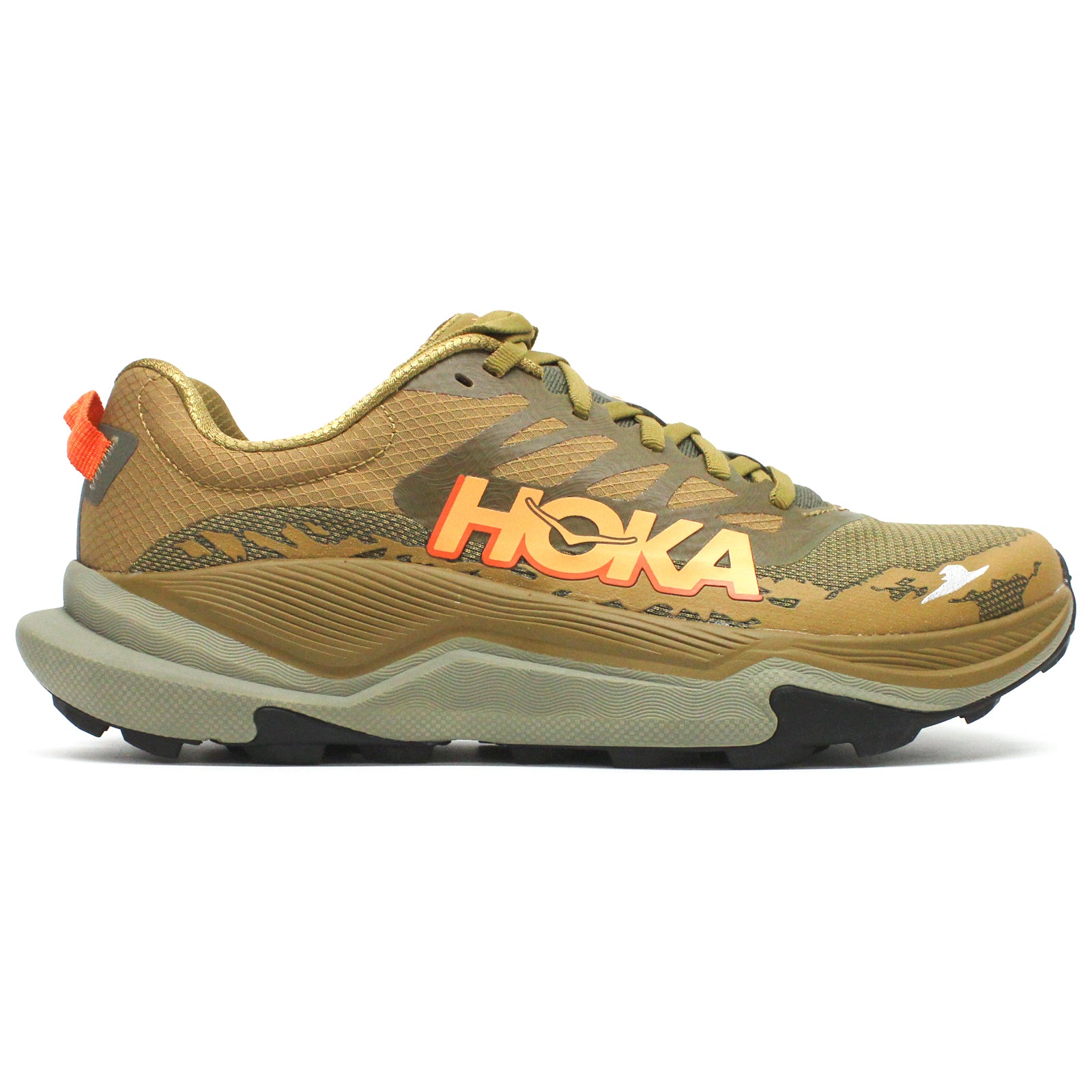 Hoka Torrent 4 Textile Synthetic Men's Running Shoes#color_honey antique olive