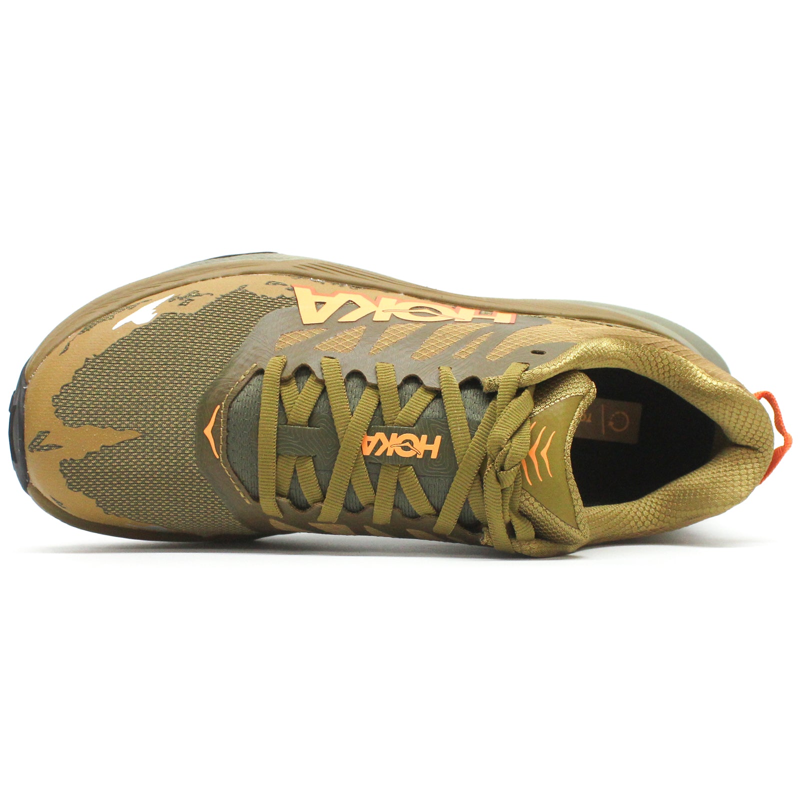 Hoka Torrent 4 Textile Synthetic Men's Running Shoes#color_honey antique olive