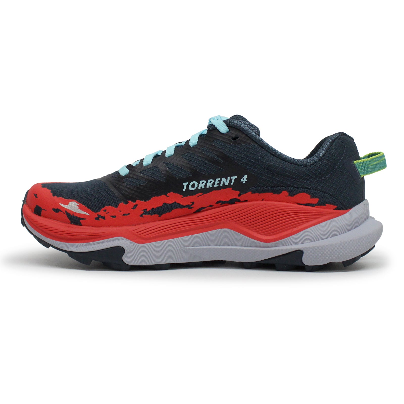 Hoka Torrent 4 Textile Synthetic Womens Trainers#color_stormy skies cerise