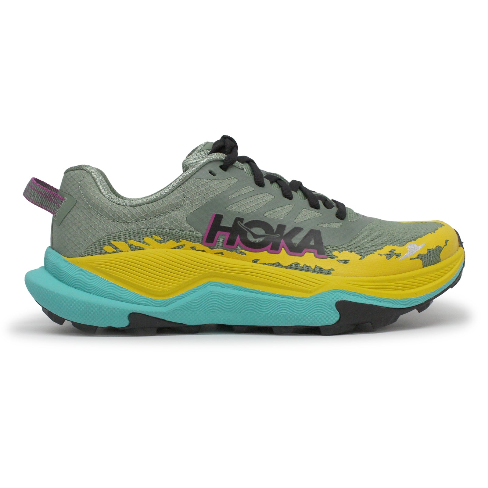 Hoka Torrent 4 Textile Synthetic Womens Trainers#color_succulent electric aqua