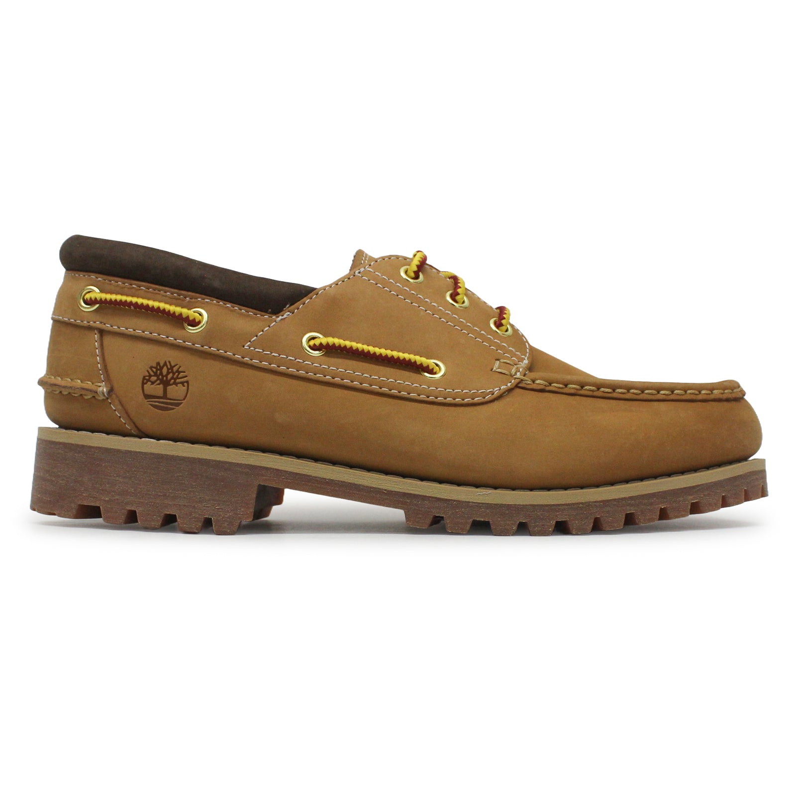 Timberland Authentic Boat Nubuck Mens Shoes#color_wheat