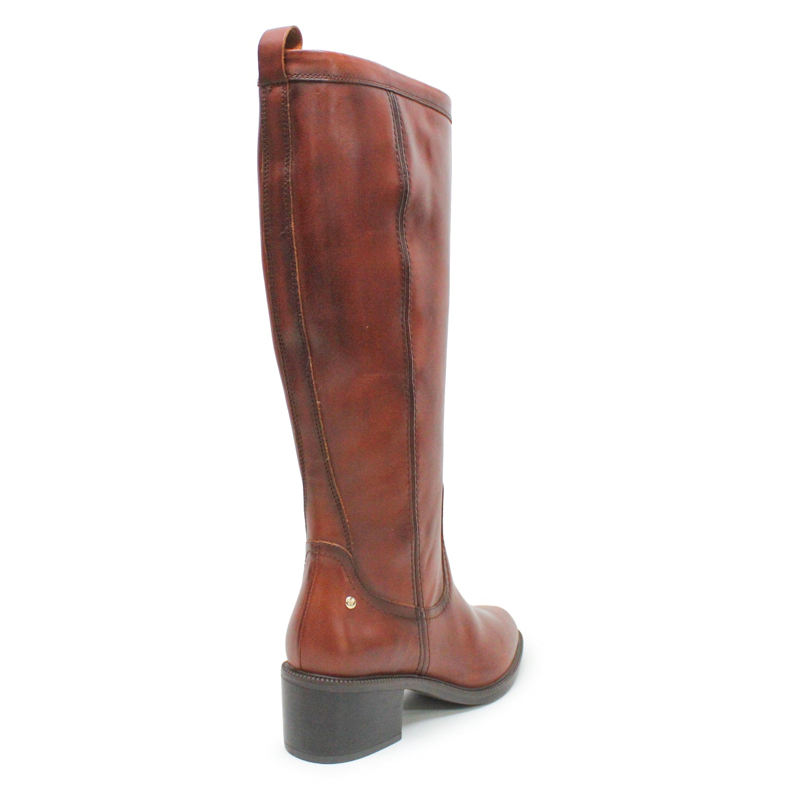 Pikolinos Bacarot W2D-9640 Leather Womens Boots#color_cognac