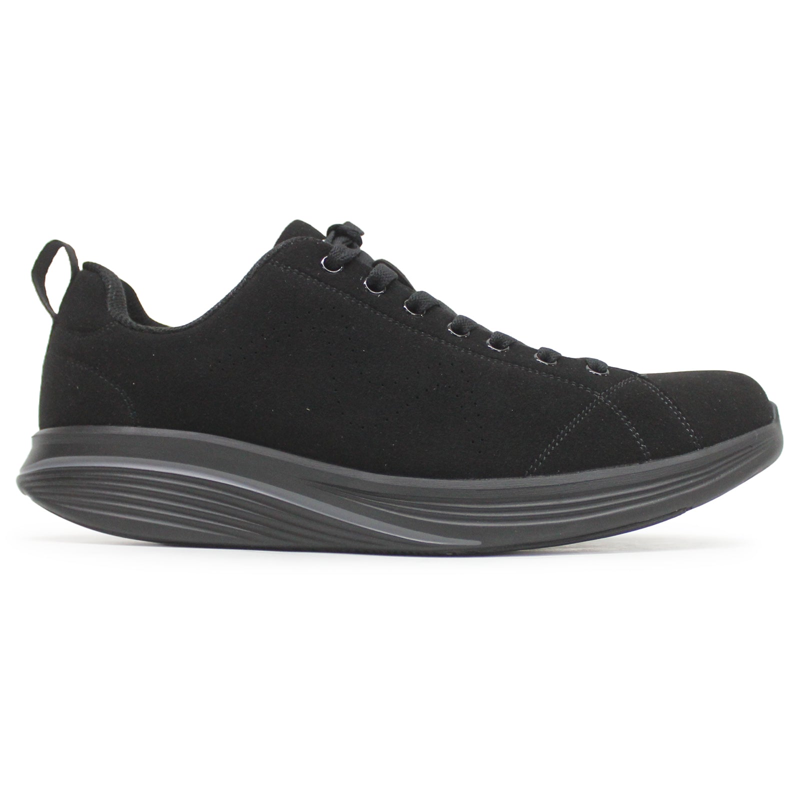 MBT M1500 Suede Mens Trainers#color_black black