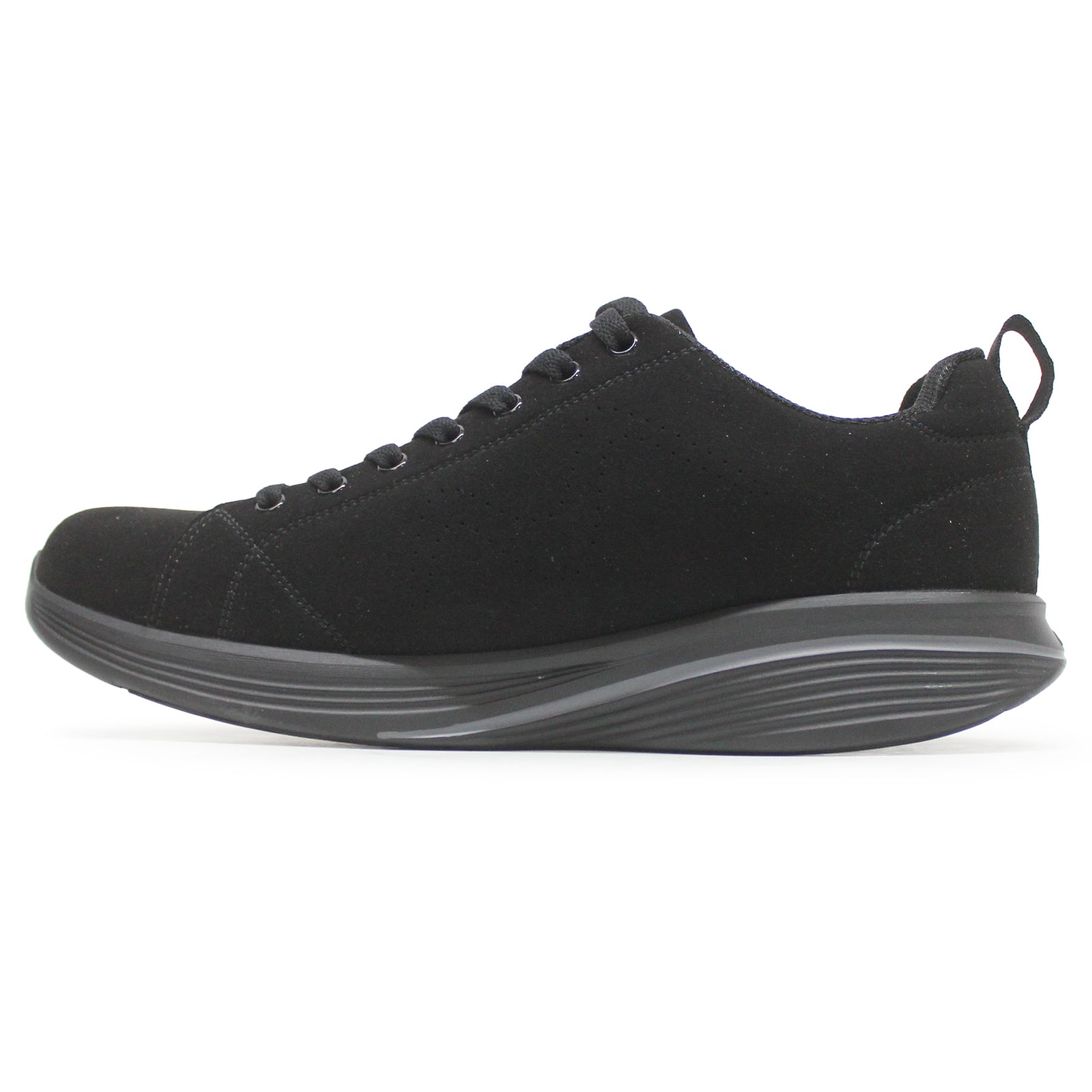 MBT M1500 Suede Mens Trainers#color_black black