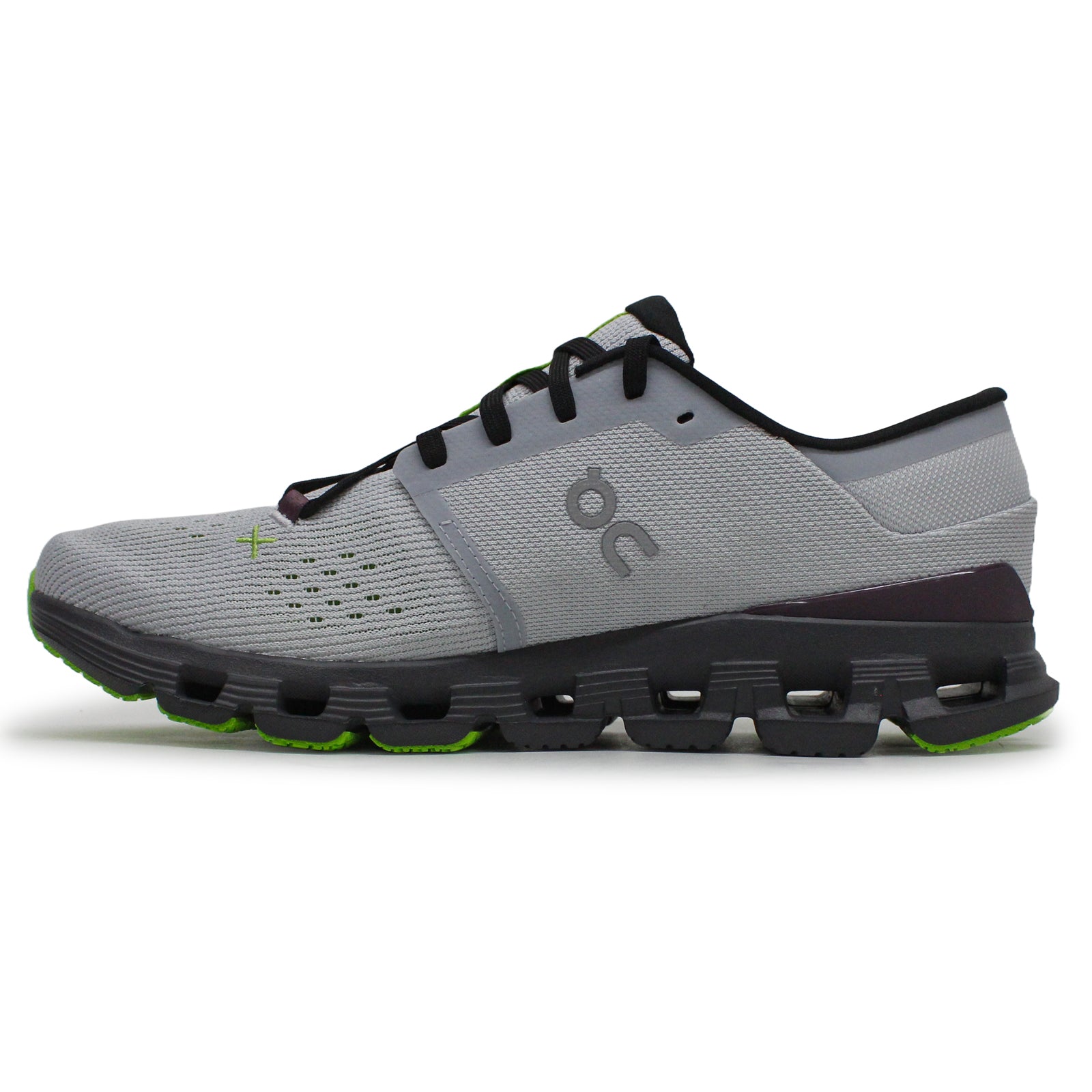 On Cloud X 4 Textile Synthetic Men's Running Shoes#color_glacier eclps