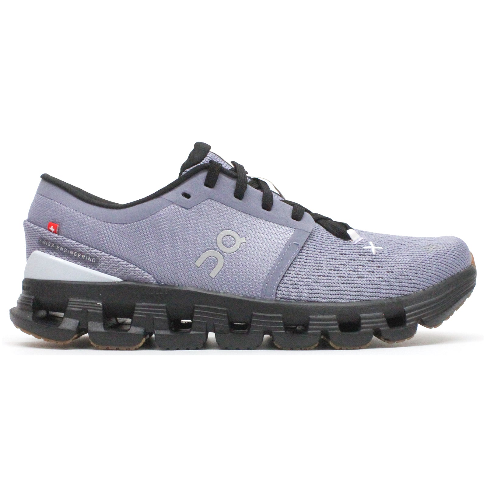 On Cloud X 4 Textile Synthetic Womens Trainers#color_feather black