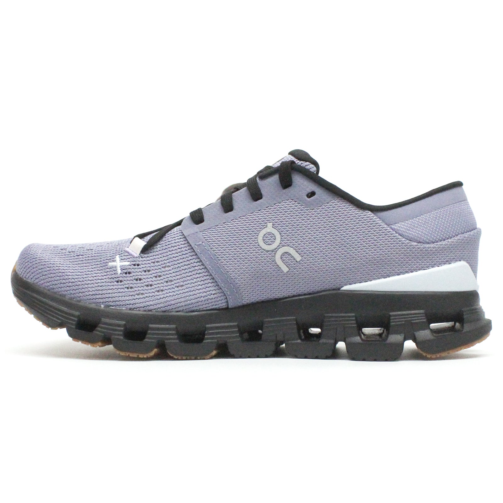 On Cloud X 4 Textile Synthetic Womens Trainers#color_feather black