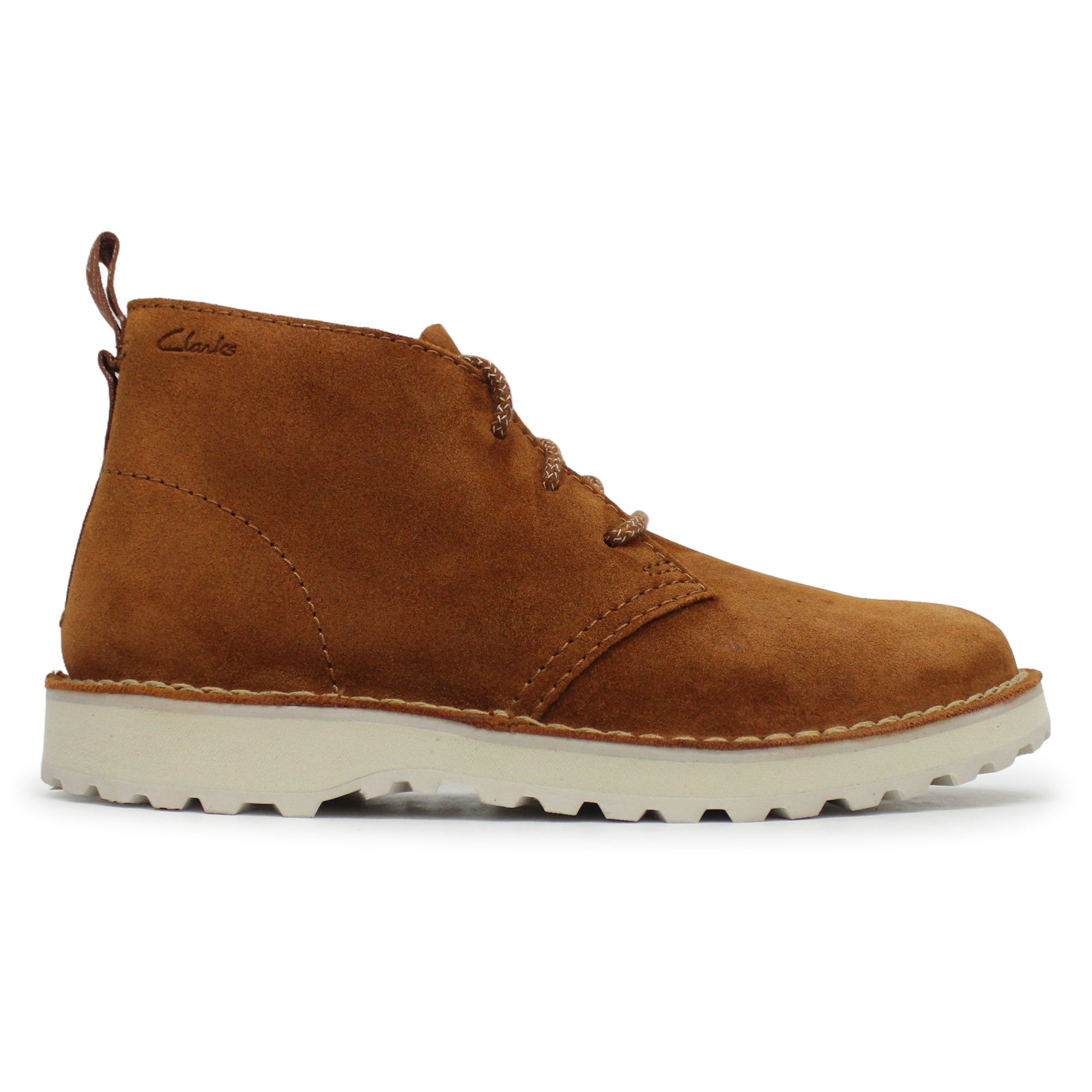 Clarks Solsbury DB Suede Mens Boots#color_tan