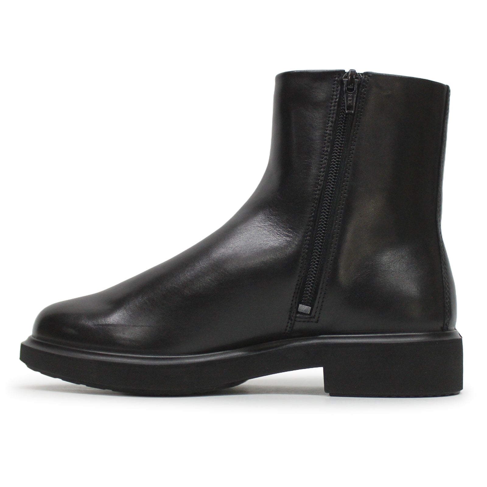 Ecco Metropole Amsterdam 222063 Full Grain Leather Womens Boots#color_black