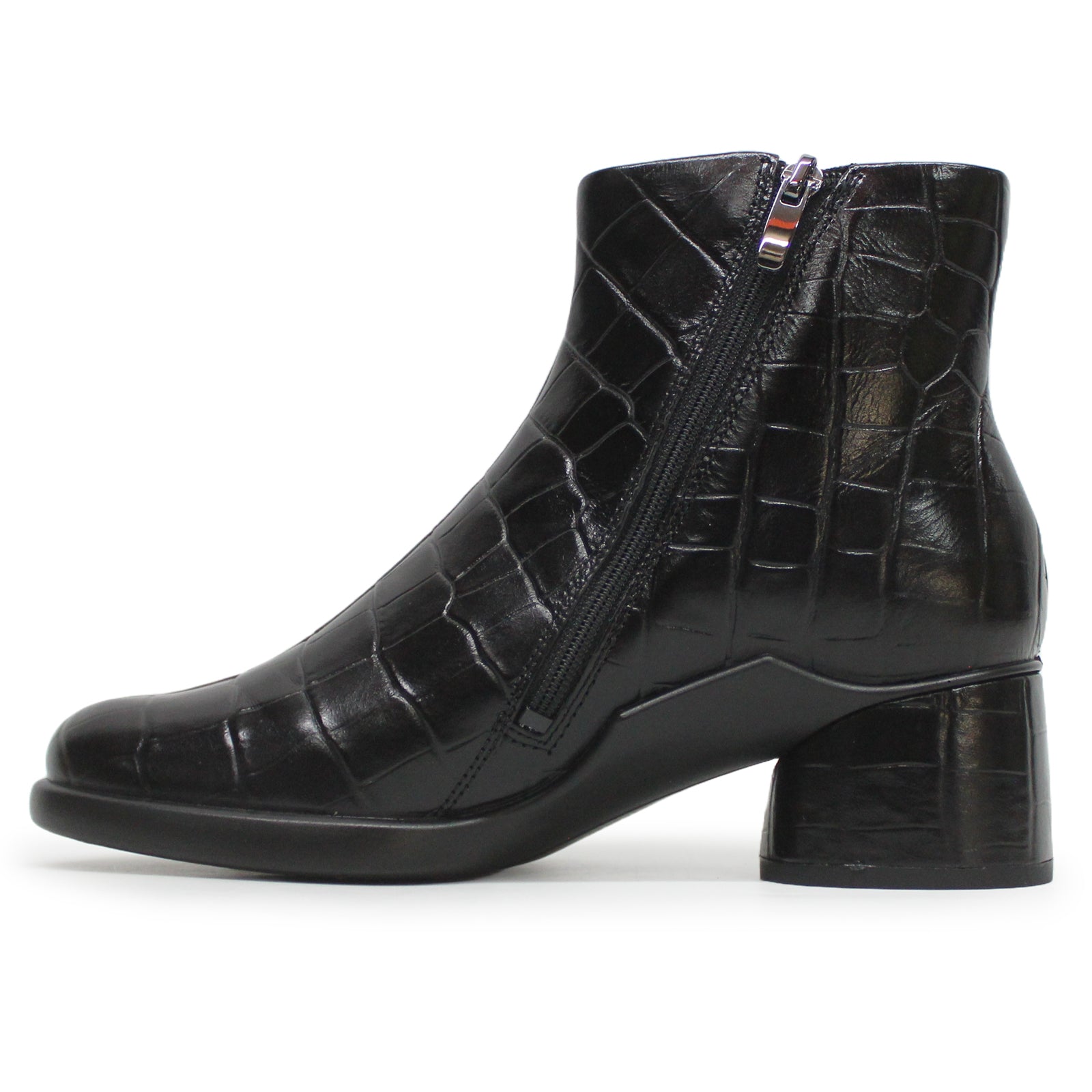 Ecco Sculpted LX 35 222413 Full Grain Leather Womens Boots#color_black