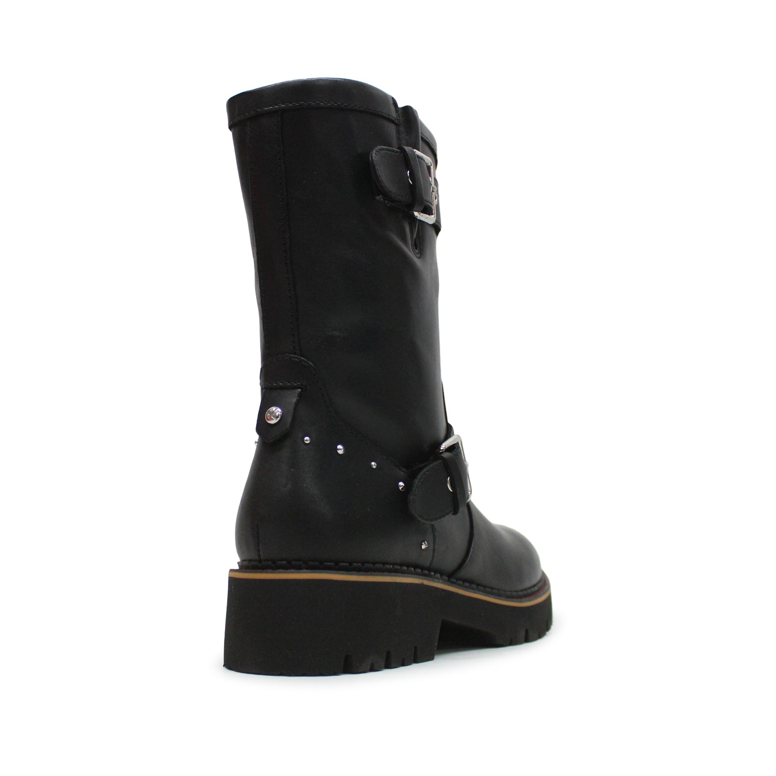 Pikolinos Vicar W6S-9741 Leather Womens Boots#color_black