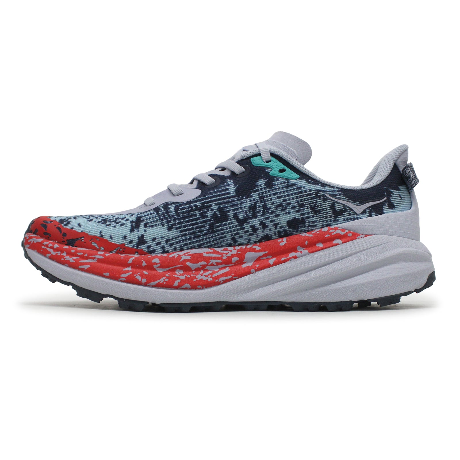 Hoka Speedgoat 6 Textile Men's Running Shoes#color_gull stormy skies