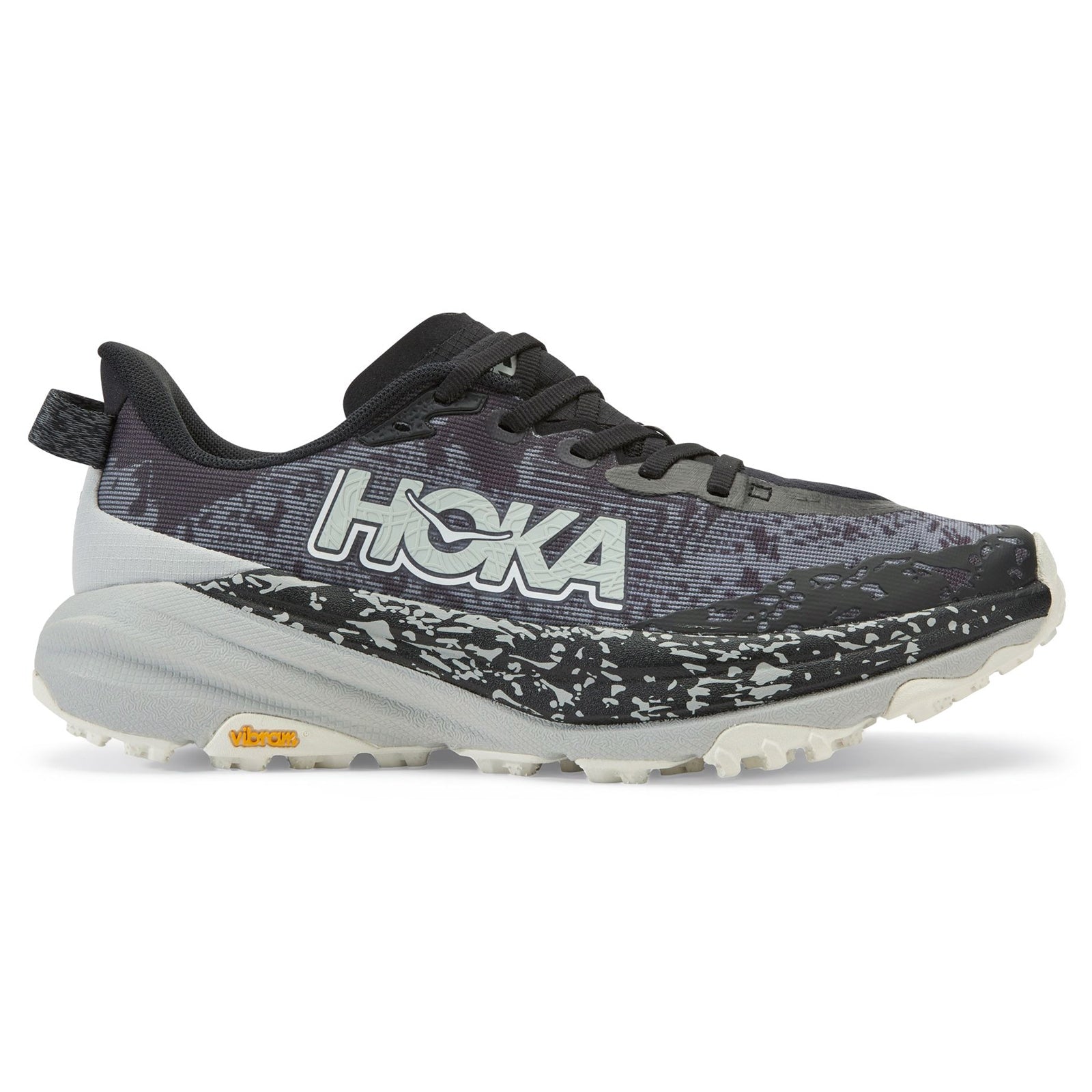 Hoka Speedgoat 6 Textile Men's Running Shoes#color_black stardust