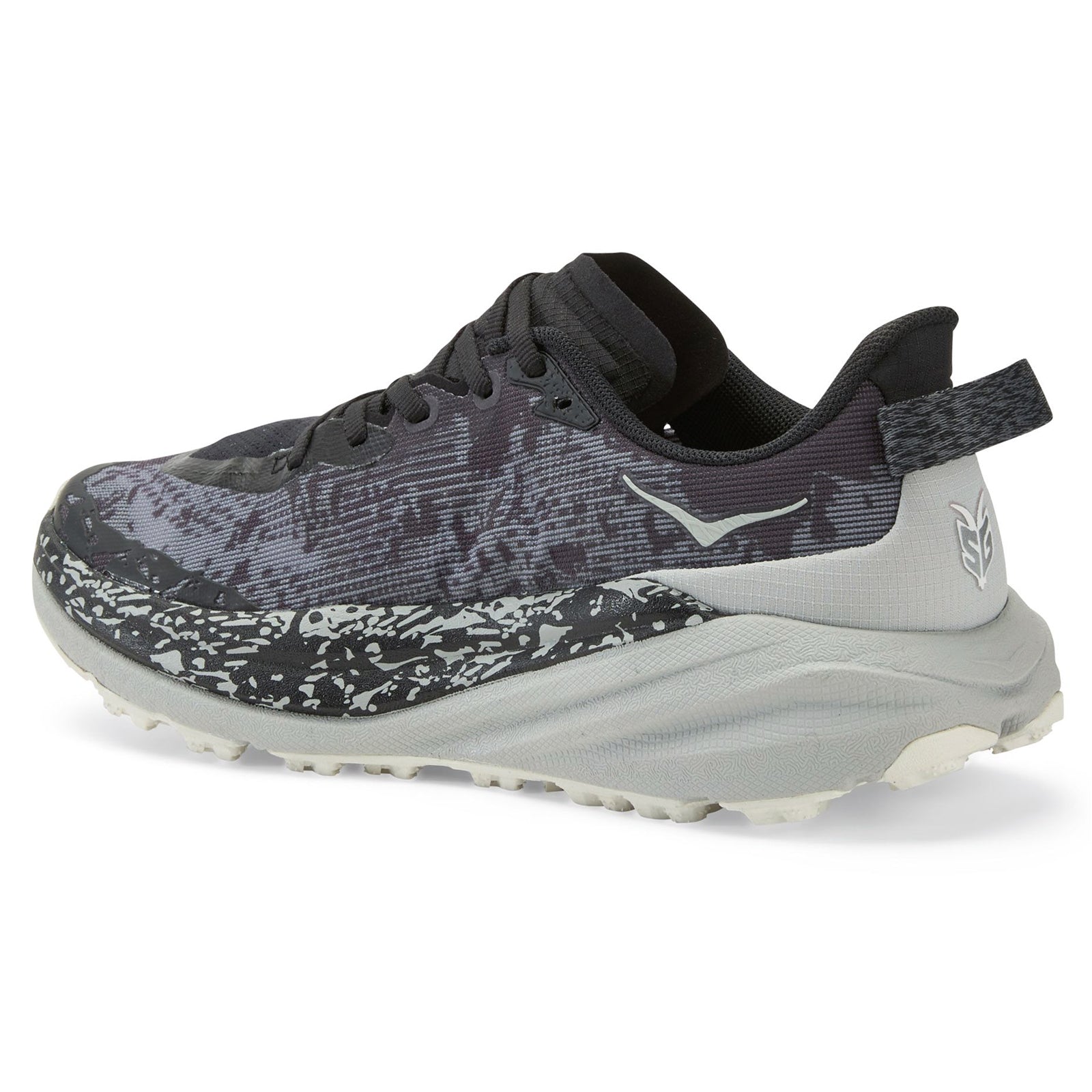 Hoka Speedgoat 6 Textile Mens Trainers#color_black stardust