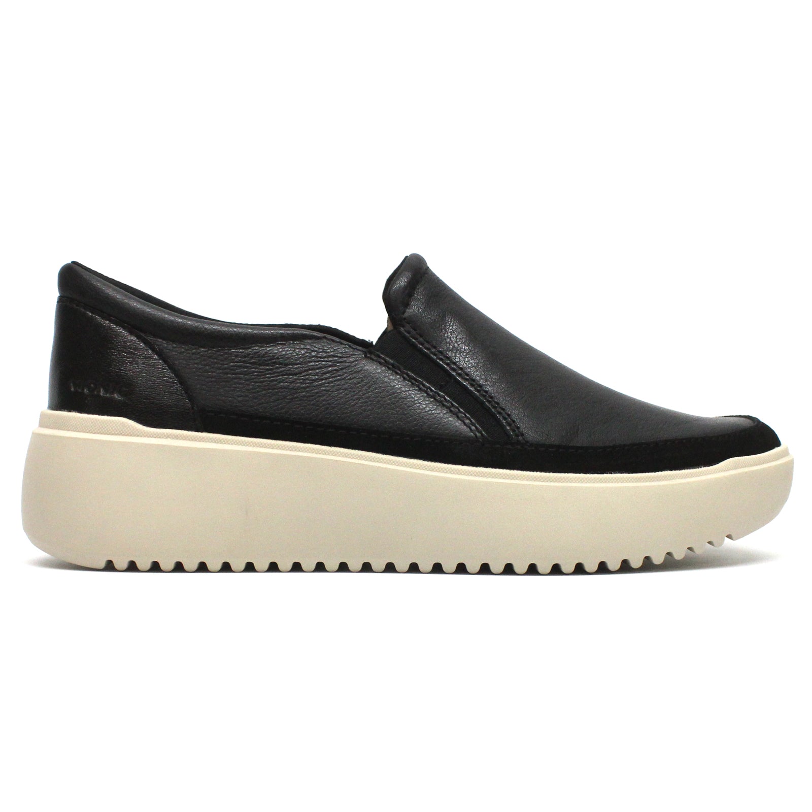 Vionic Kearny Leather Womens Shoes#color_black