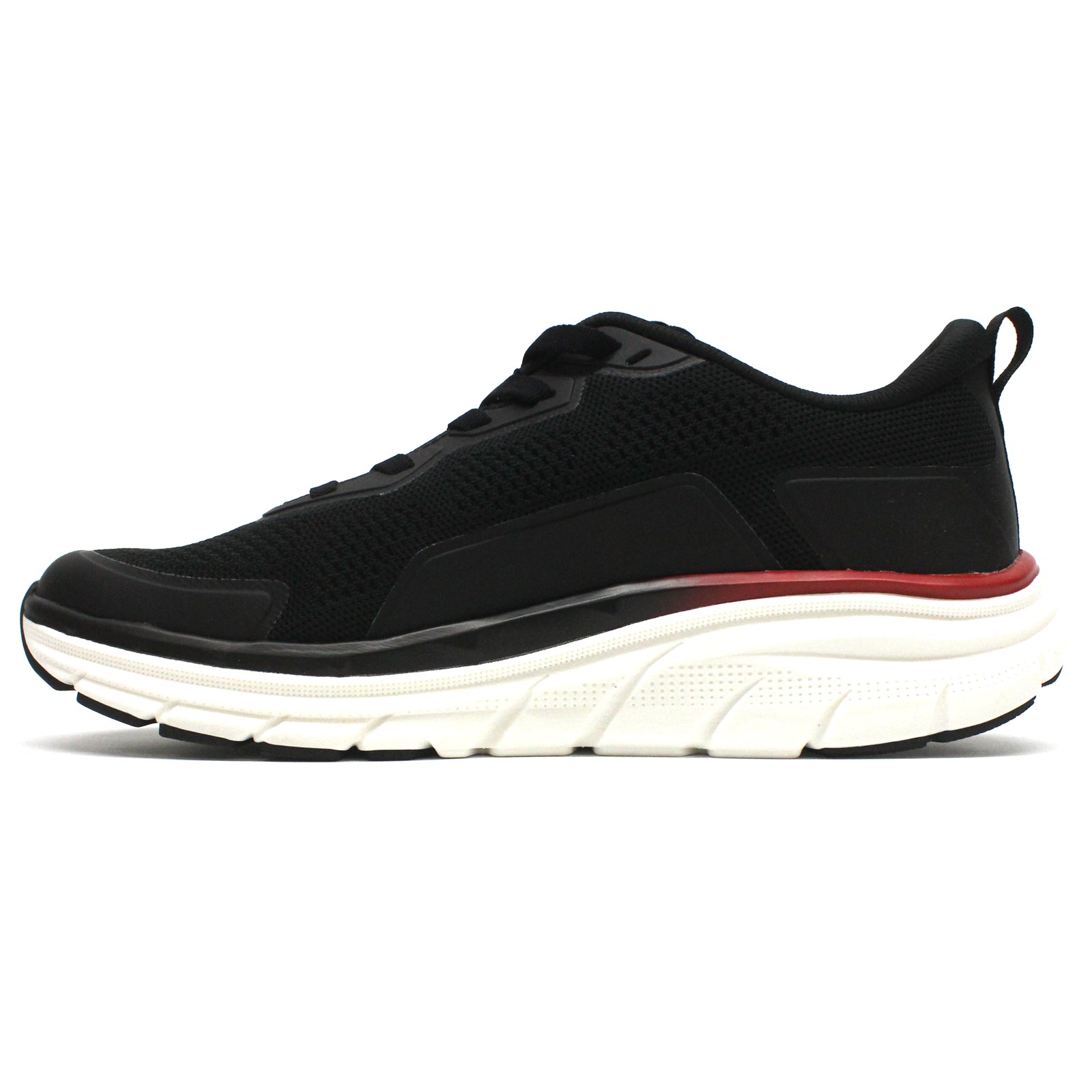 Vionic Walk Max Textile Synthetic Mens Trainers#color_black