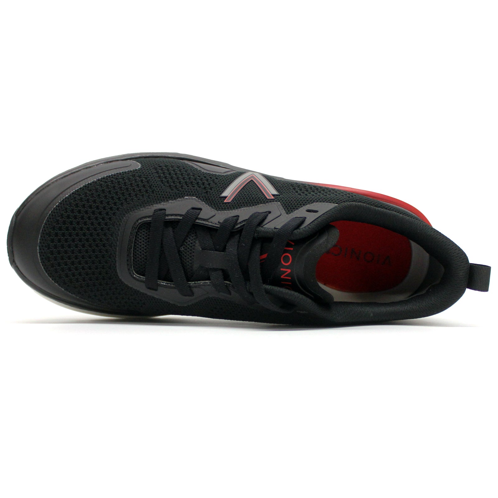 Vionic Walk Max Textile Synthetic Mens Trainers#color_black