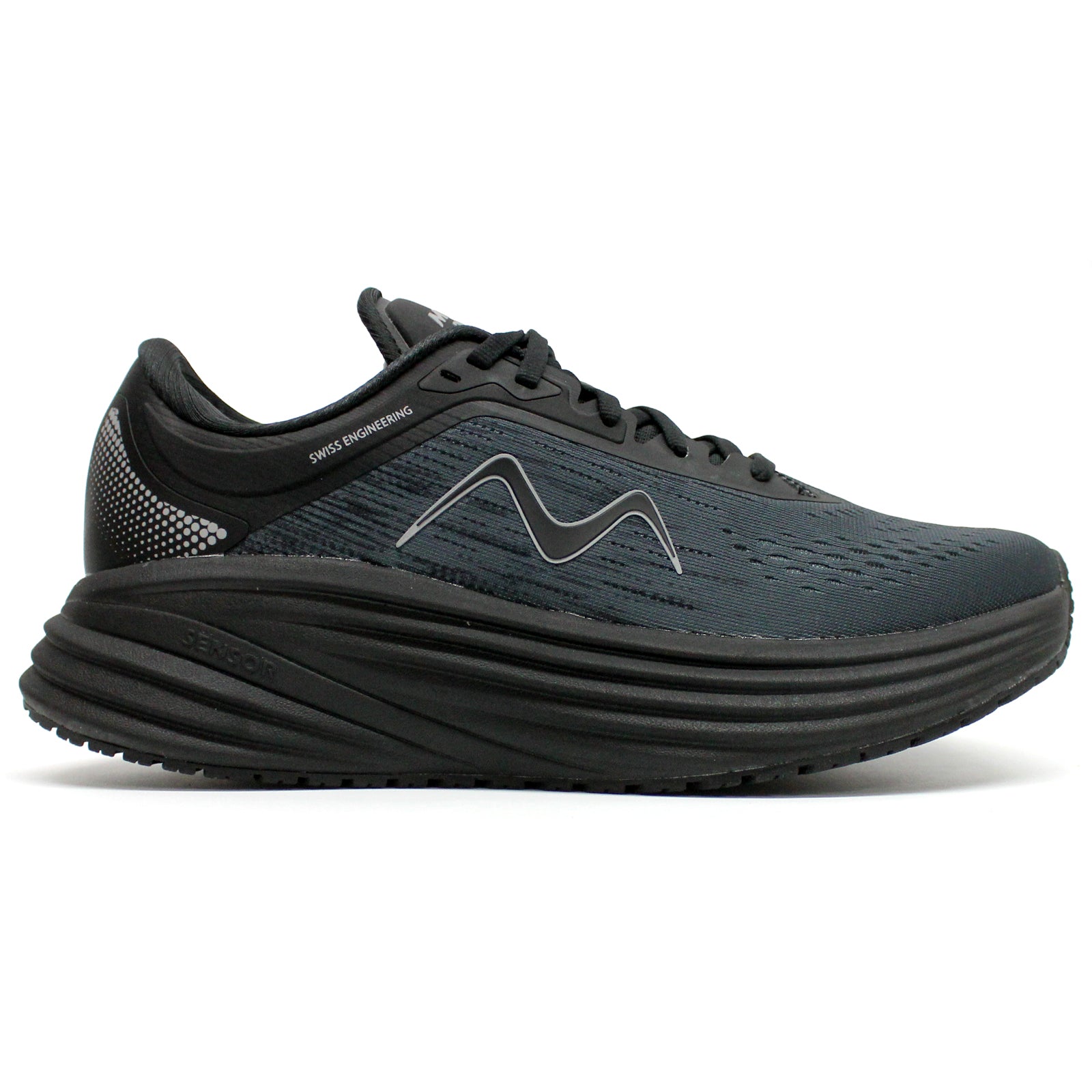 MBT M-3000 Textile Synthetic Mens Shoes#color_black black