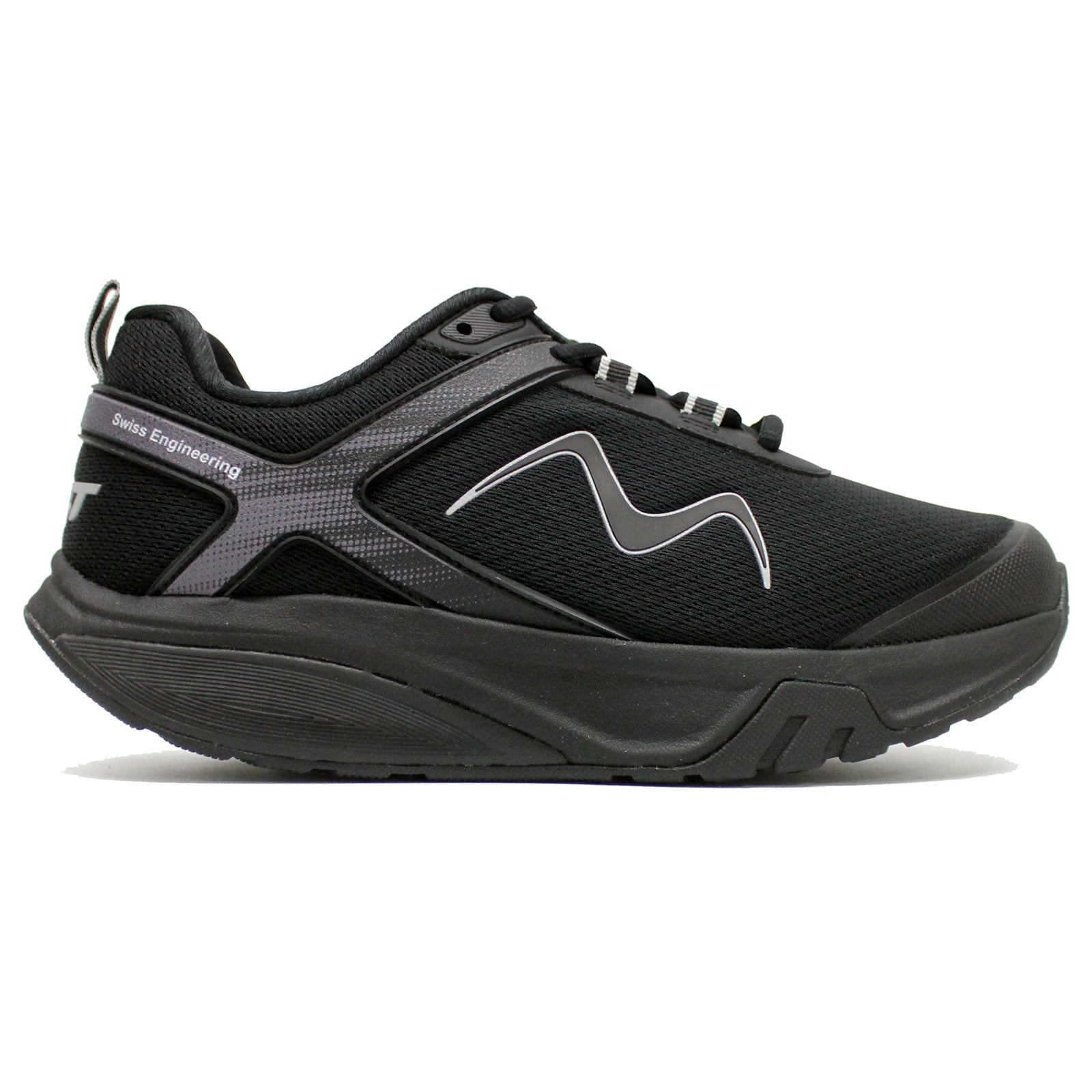 MBT Sport 4 III Leather Textile Womens Trainers#color_black