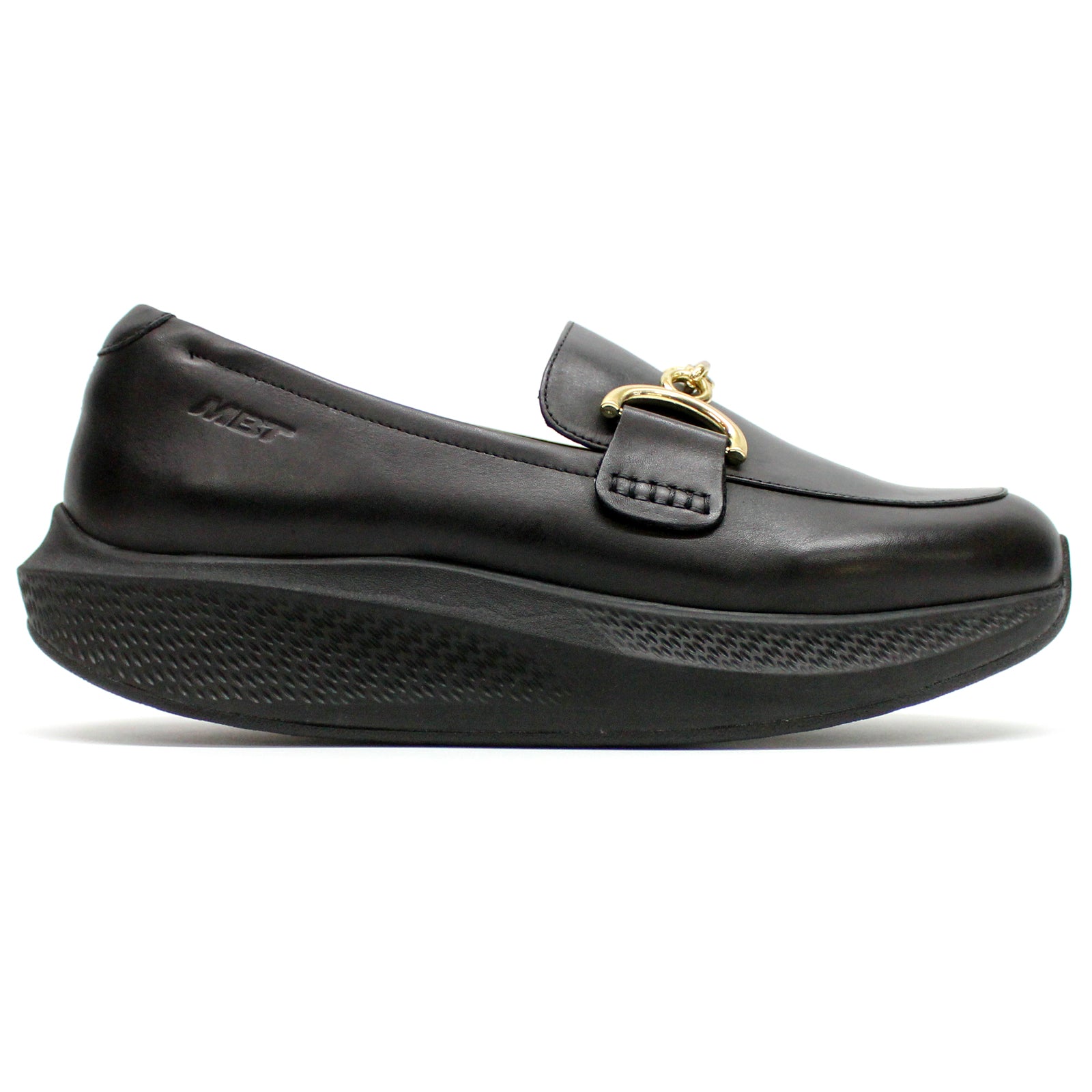 MBT Nona Nappa Leather Womens Shoes#color_black black