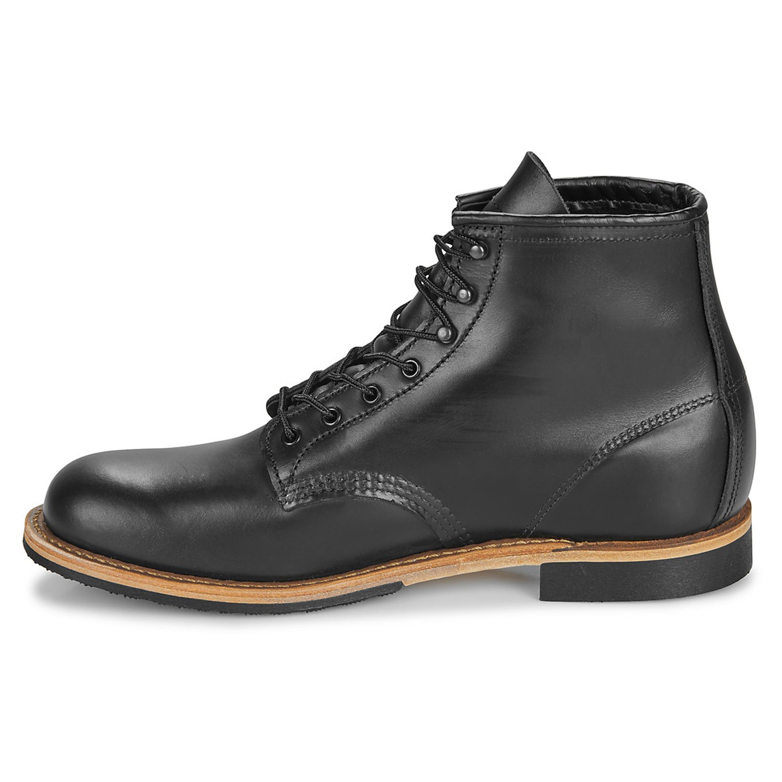 Red Wing Beckman Full Grain Leather Mens Boots#color_black