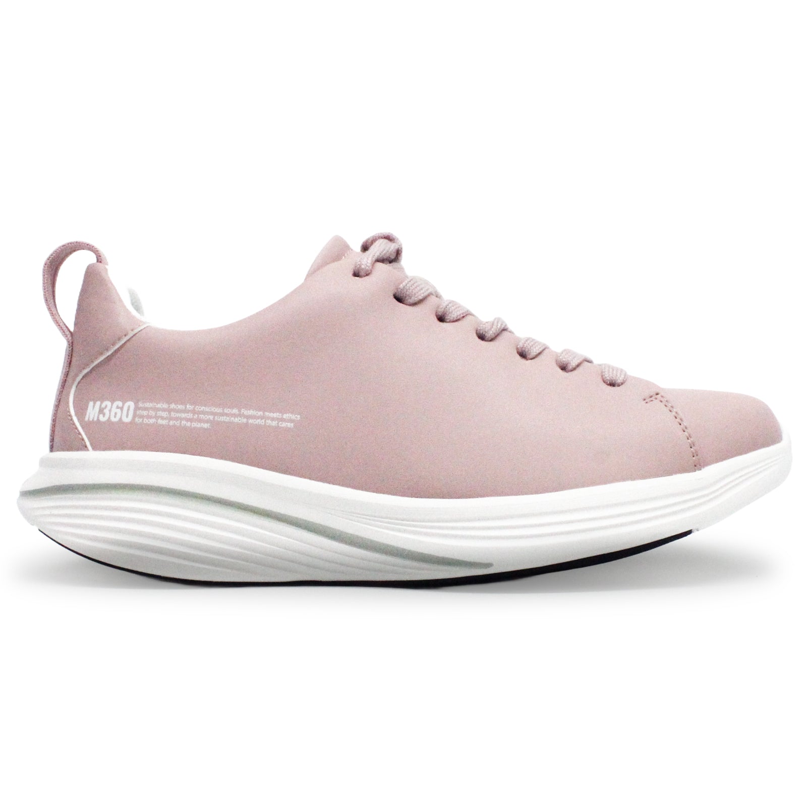 MBT M360 E2 Synthetic Leather Womens Trainers#color_lavender