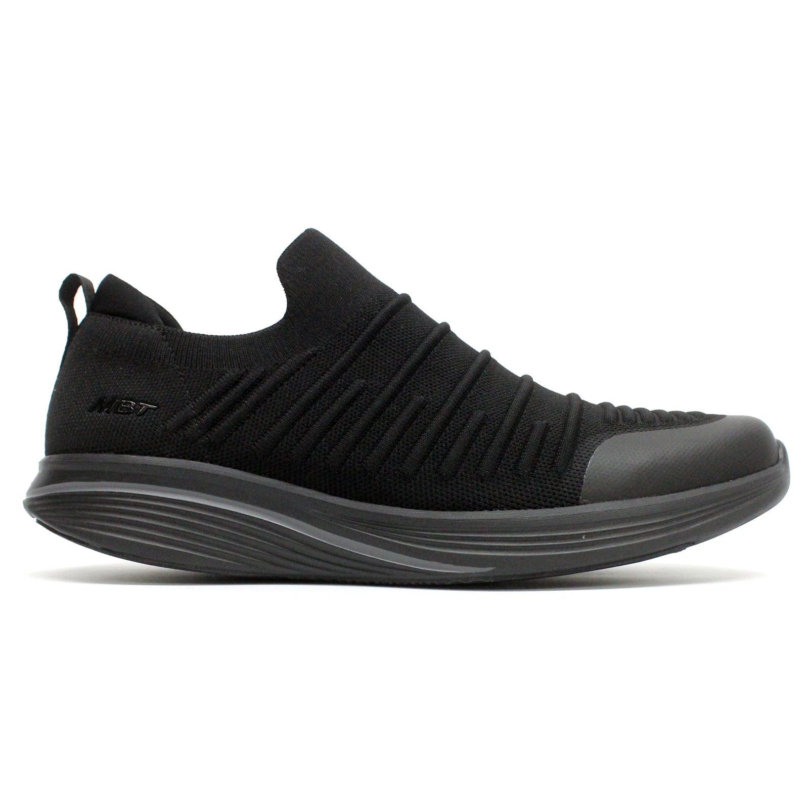 MBT M400 Synthetic Textile Mens Trainers#color_black black