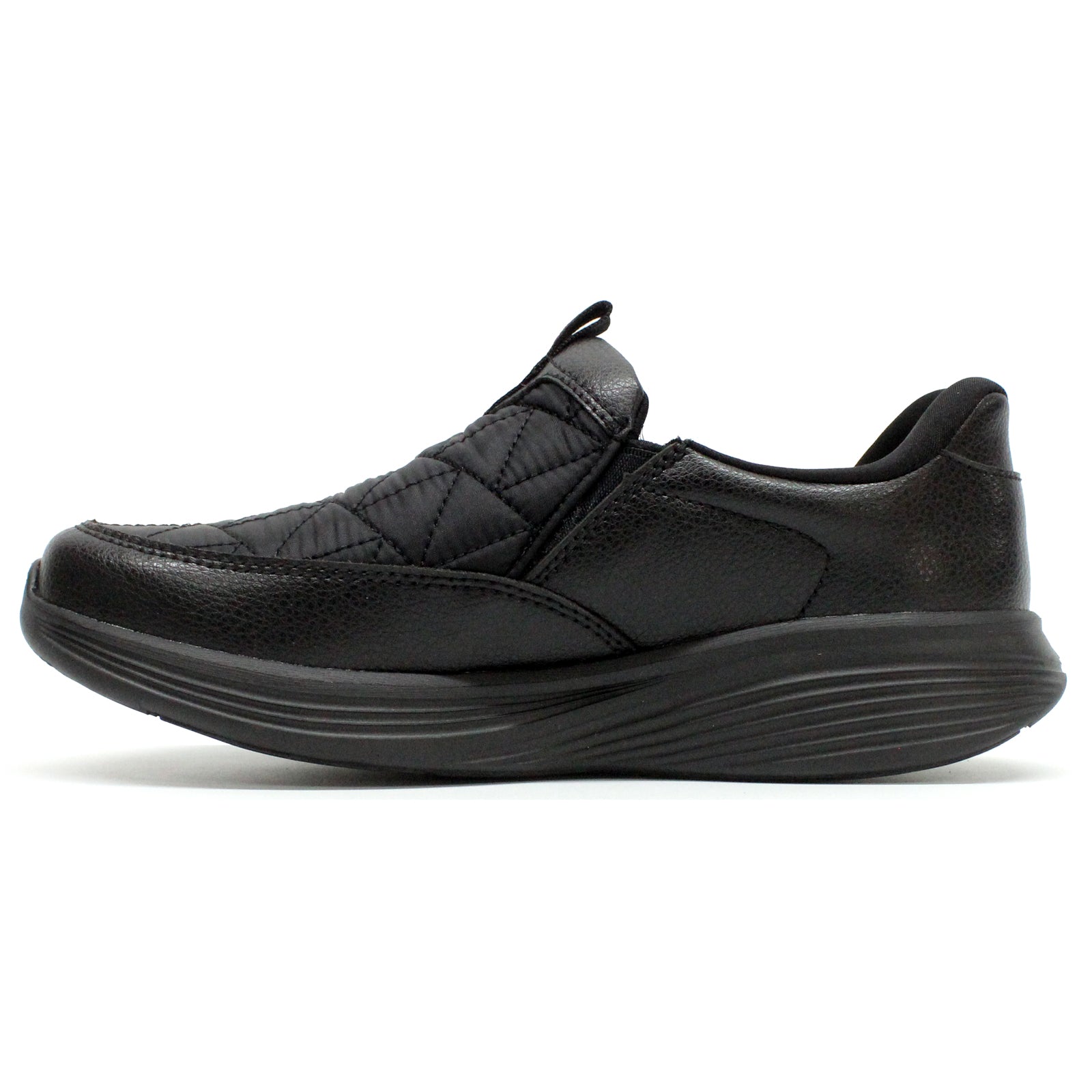 MBT SF-3000 Leather Textile Womens Shoes#color_black black