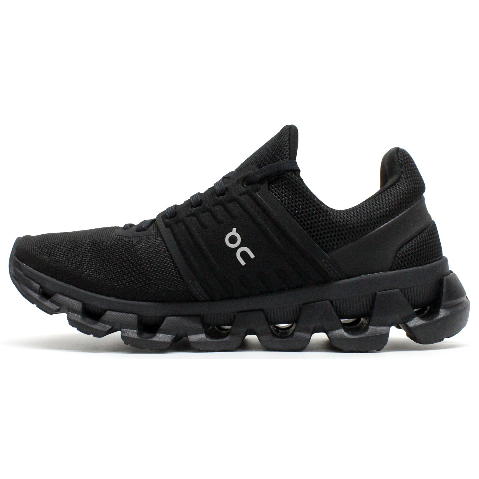 On Cloudswift 3 AD Textile Synthetic Men's Running Shoes#color_all black