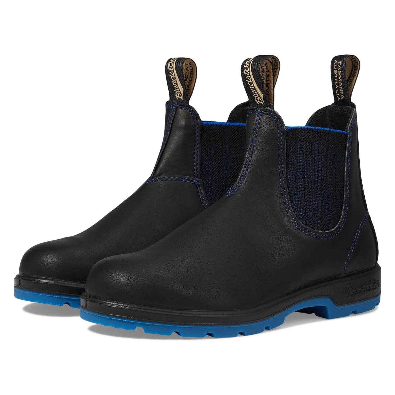 Blundstone 2343 Leather Unisex Boots#color_black blue black