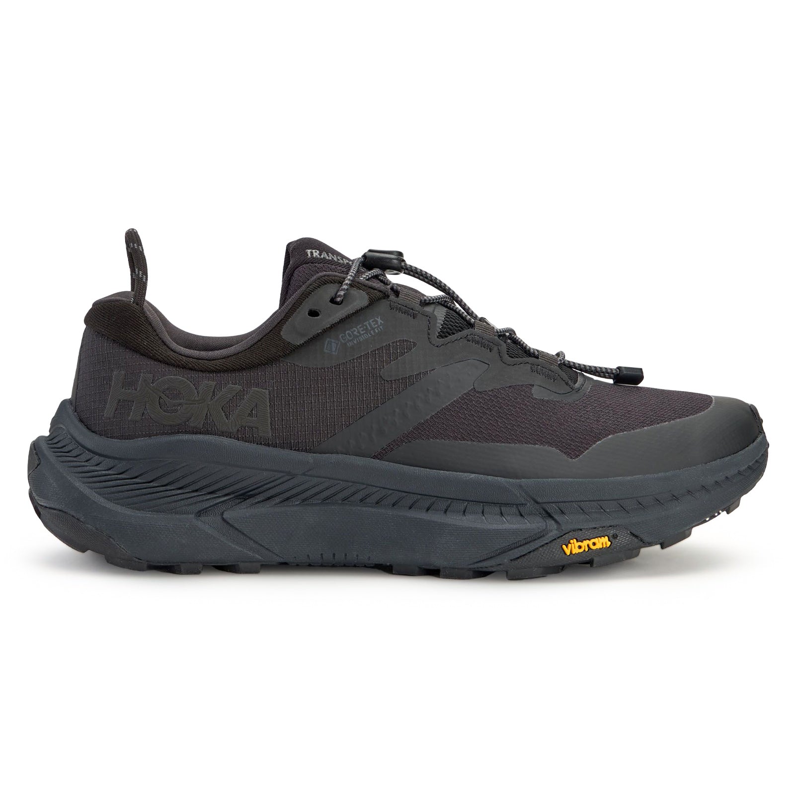 Hoka Transport GTX Textile Synthetic Womens Trainers#color_black black