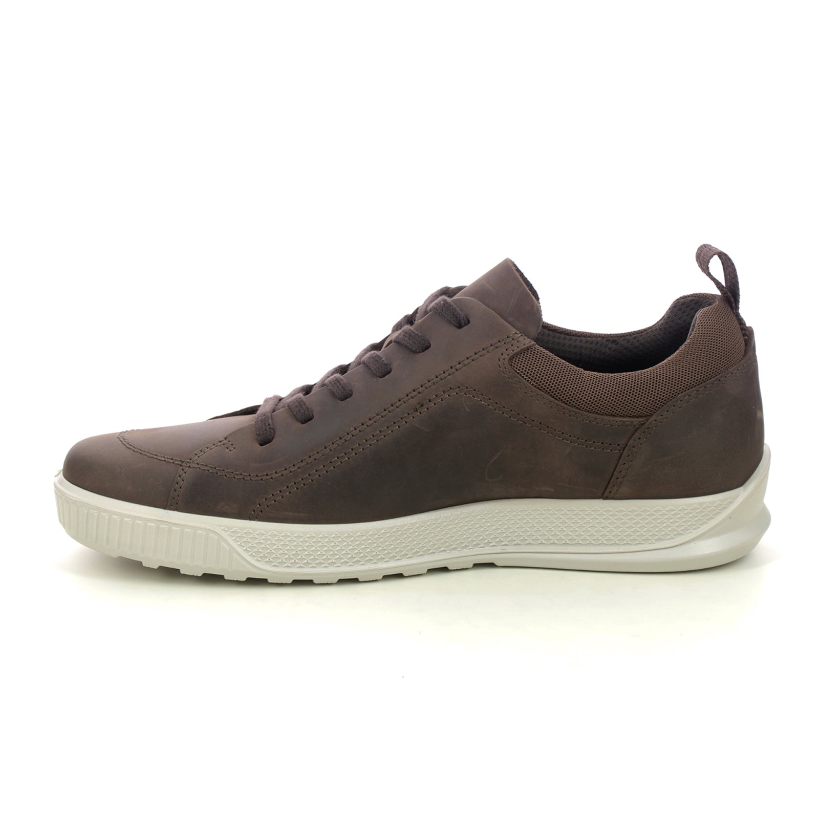 Ecco Byway 501664 Nubuck Leather Mens Trainers#color_coffee